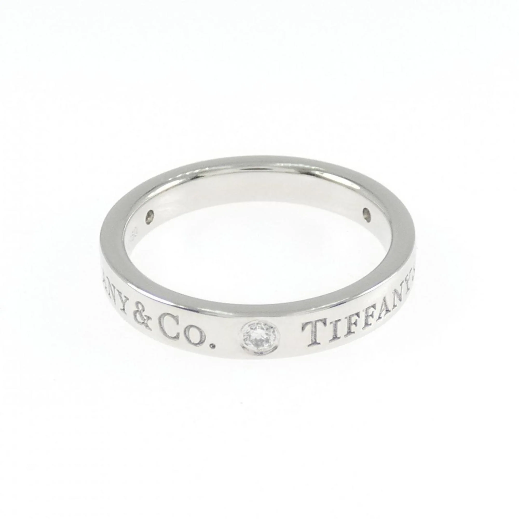 Ring Platinum with Diamond - Image 2