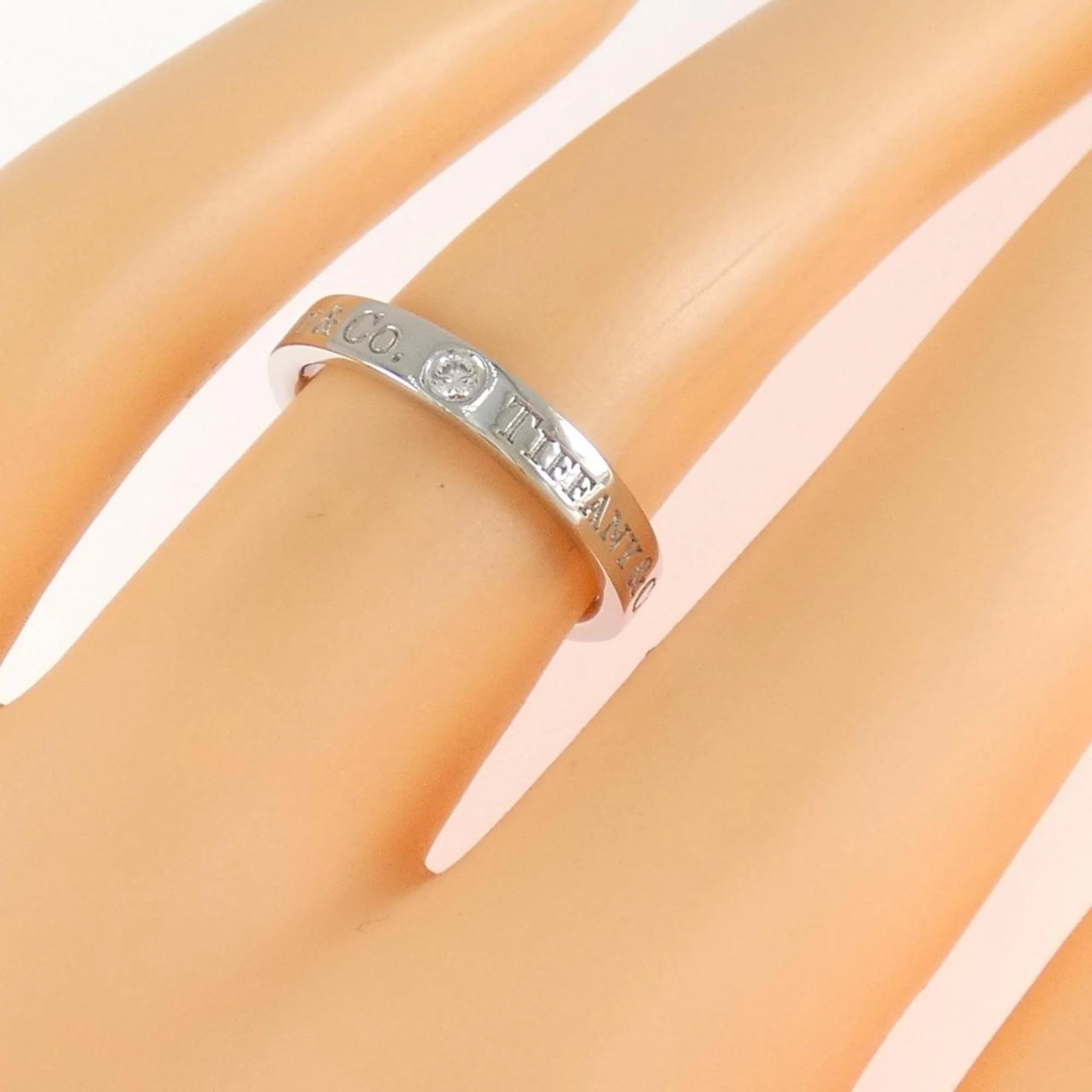 Ring Platinum with Diamond - Image 5
