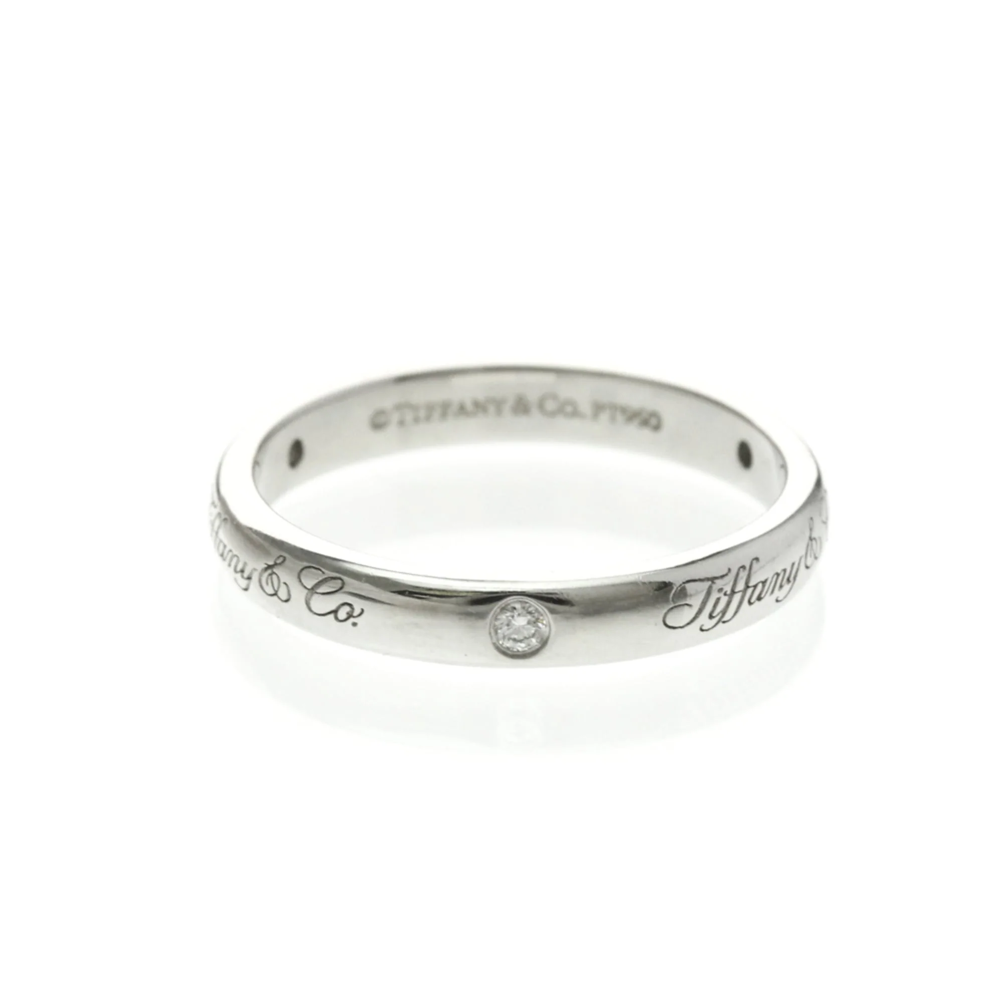 Ring Platinum with Diamond - Image 4