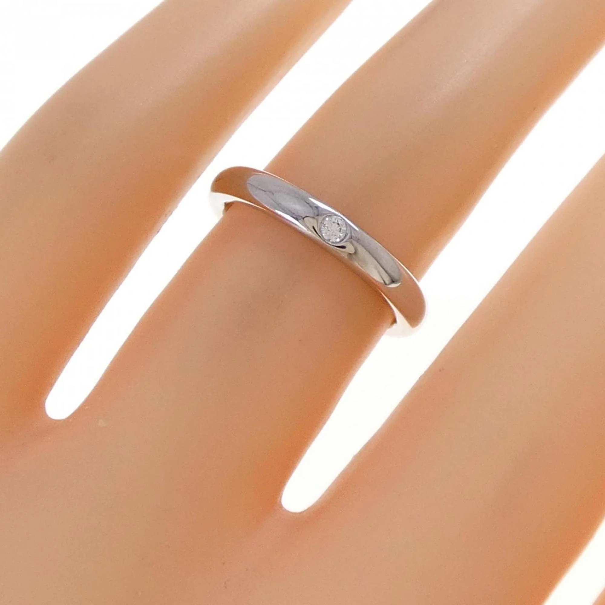 Ring Platinum With Diamond - Image 5