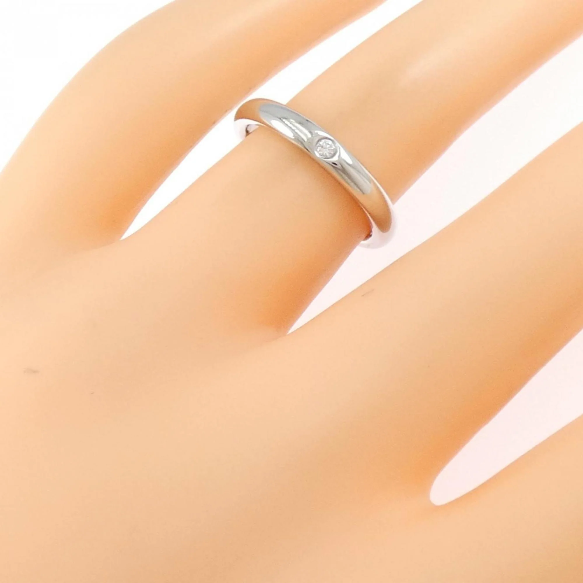 Ring Platinum with Diamond - Image 5