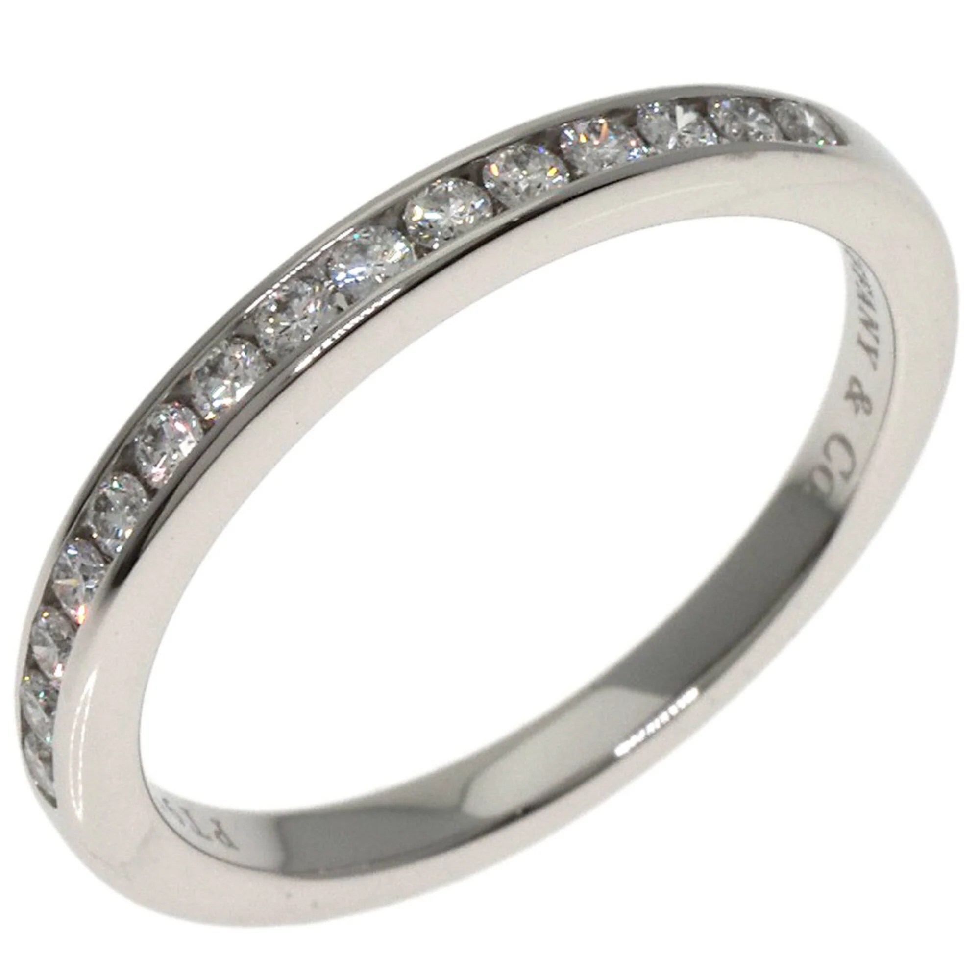 Ring Platinum with Diamond - Image 2