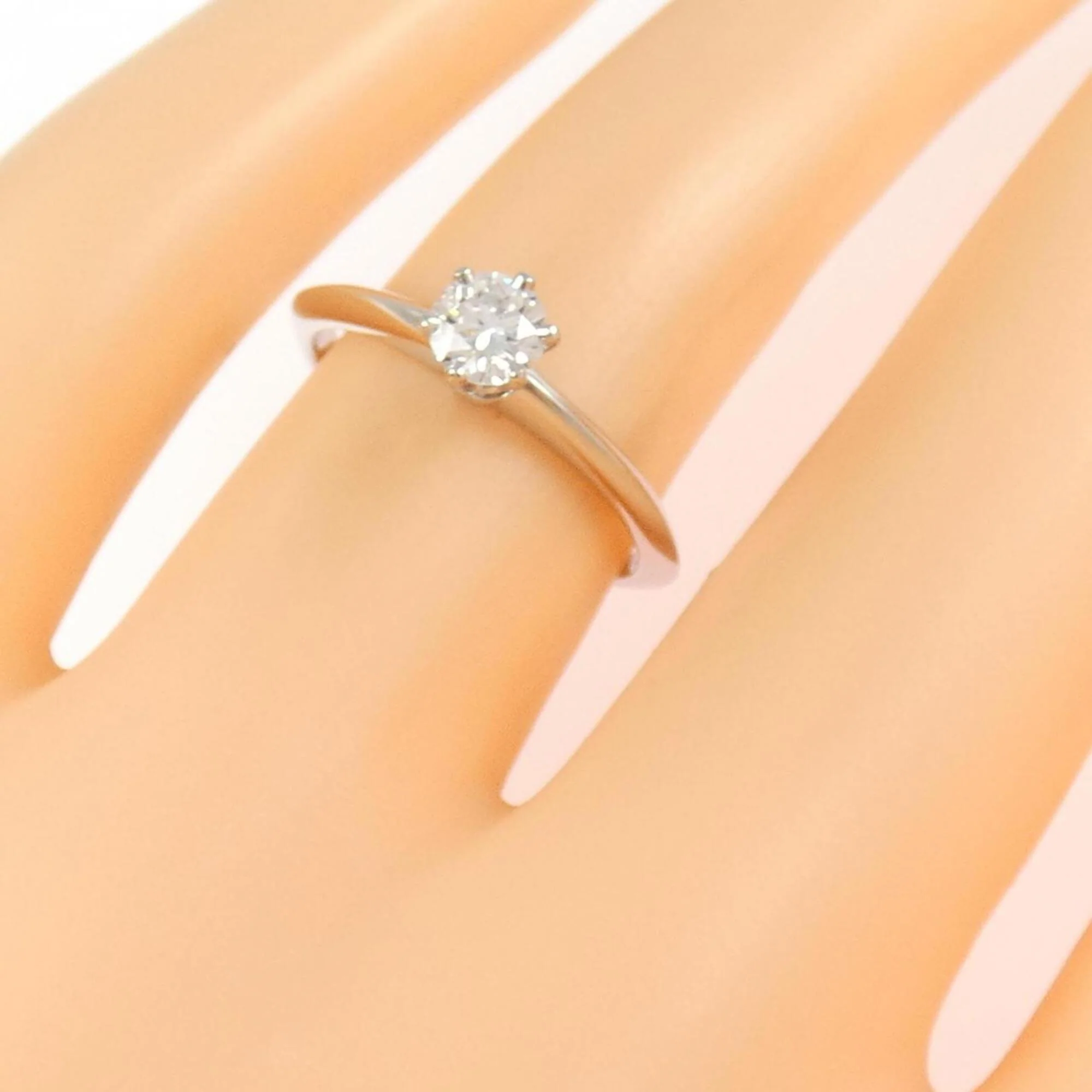 Ring Platinum With Diamond - Image 5