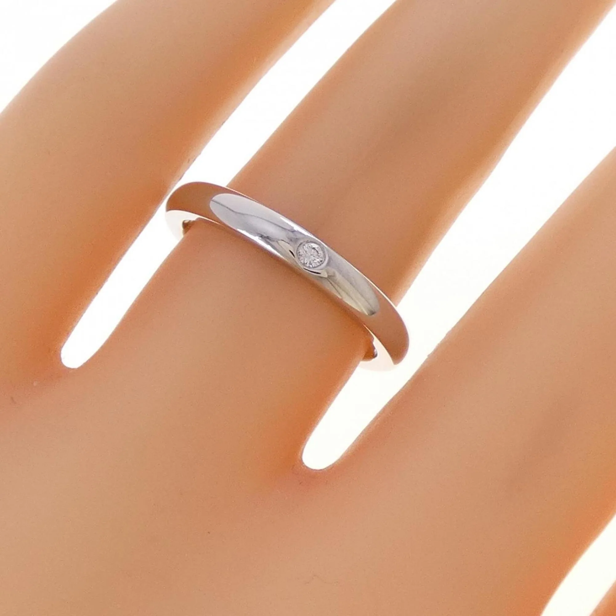 Ring Platinum With Diamond - Image 5