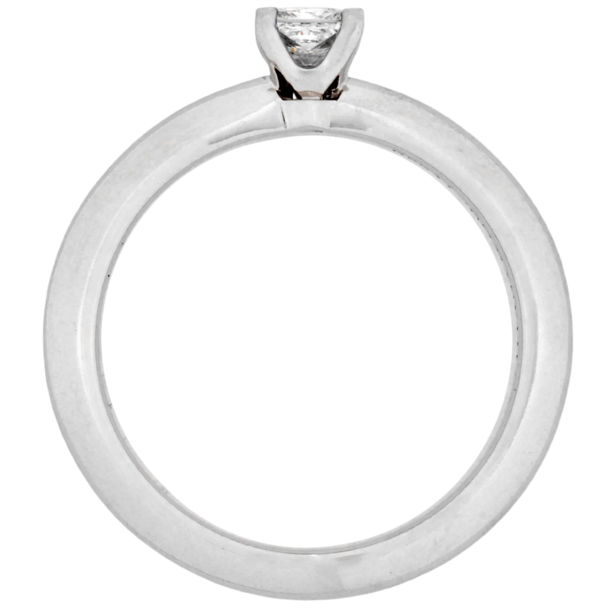 Ring Platinum with Diamond - Image 2
