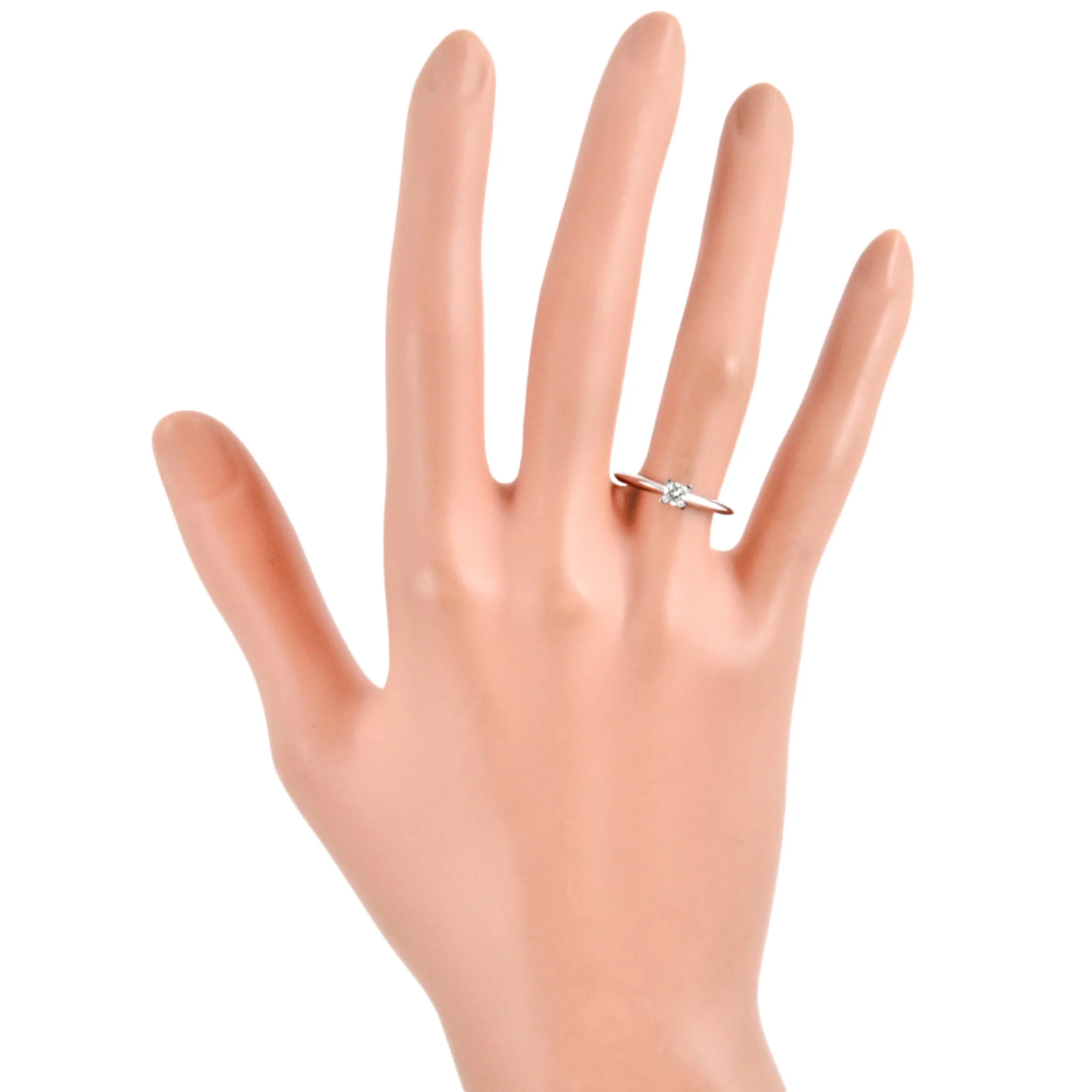 Ring Platinum with Diamond - Image 4