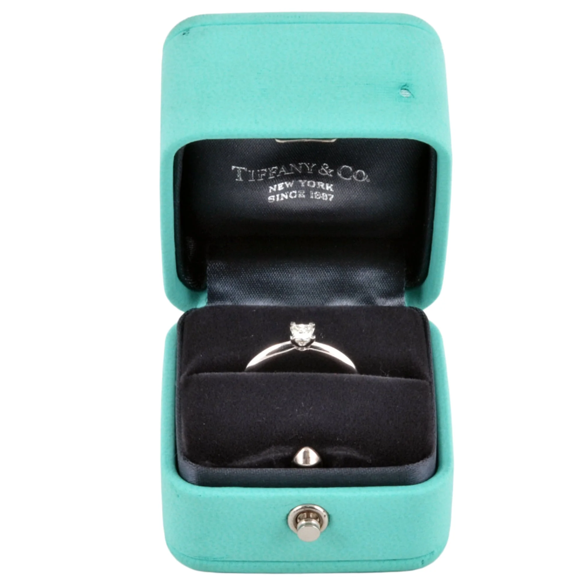 Ring Platinum with Diamond - Image 6