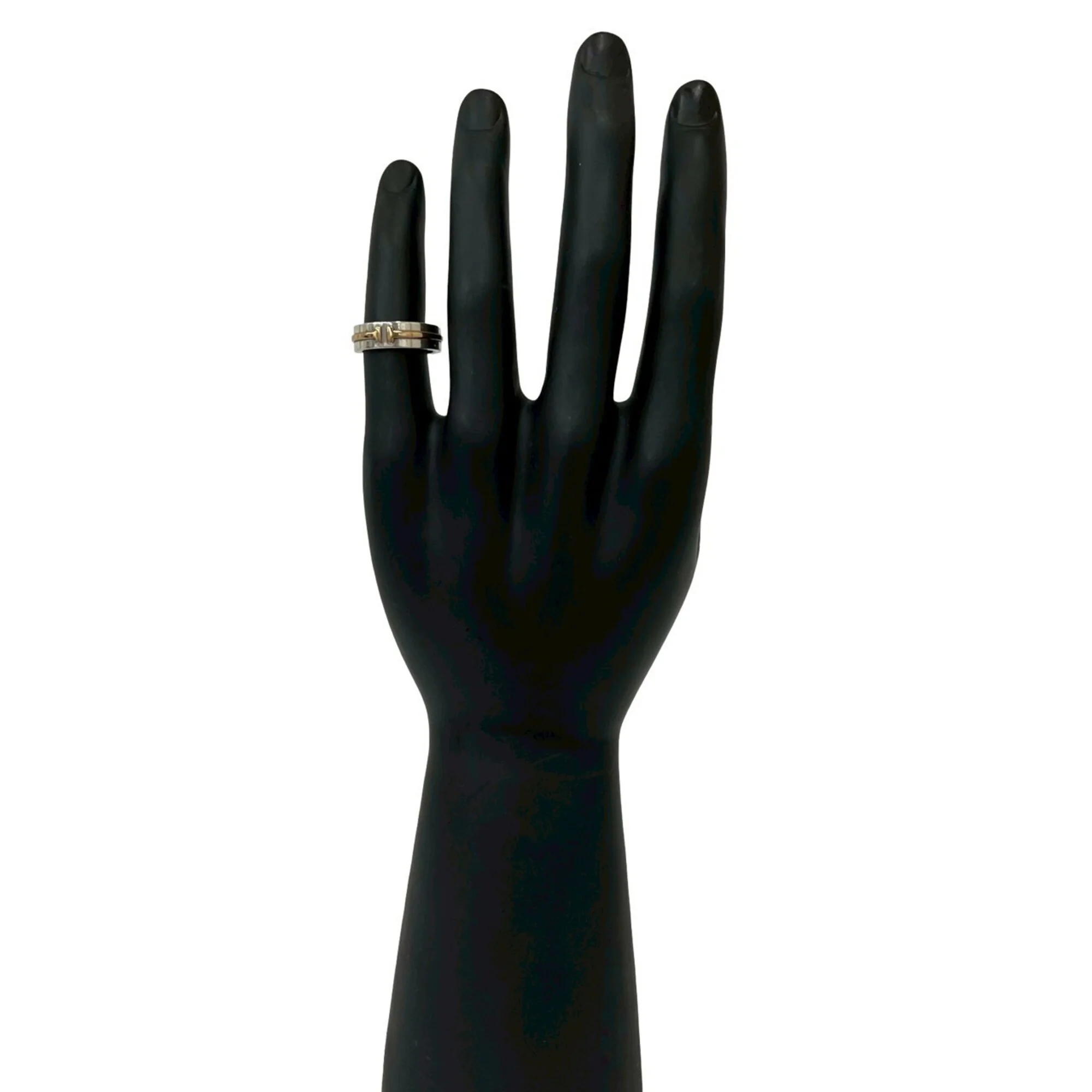 Ring Sterling Silver and 18K Yellow Gold - Image 2