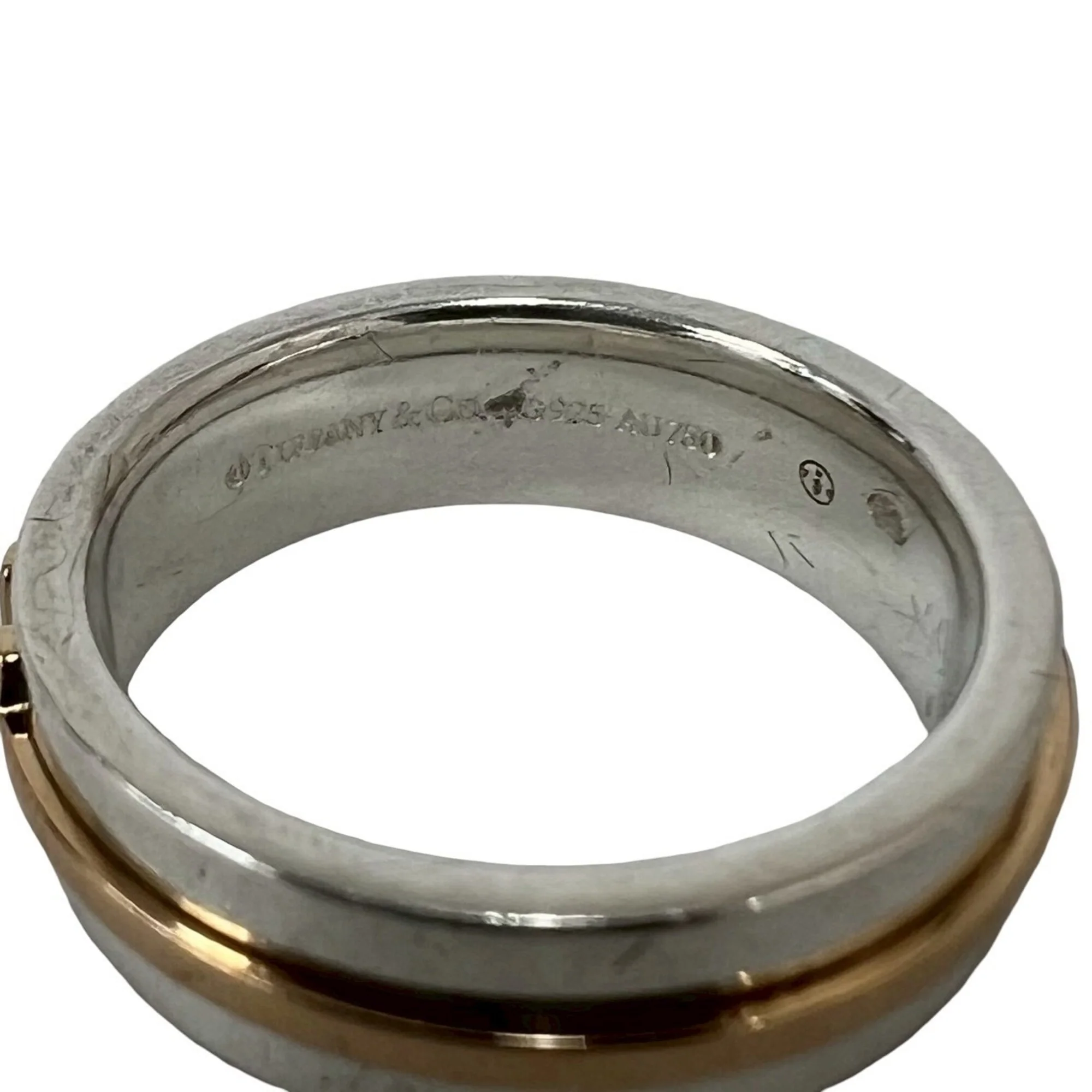 Ring Sterling Silver and 18K Yellow Gold - Image 3