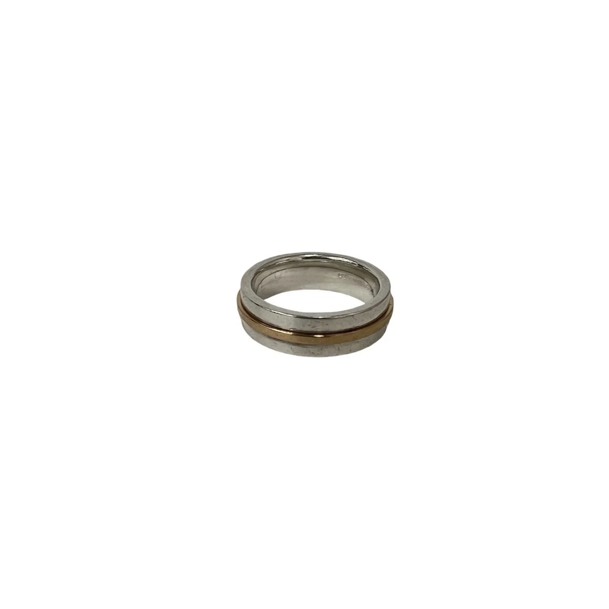 Ring Sterling Silver and 18K Yellow Gold - Image 4