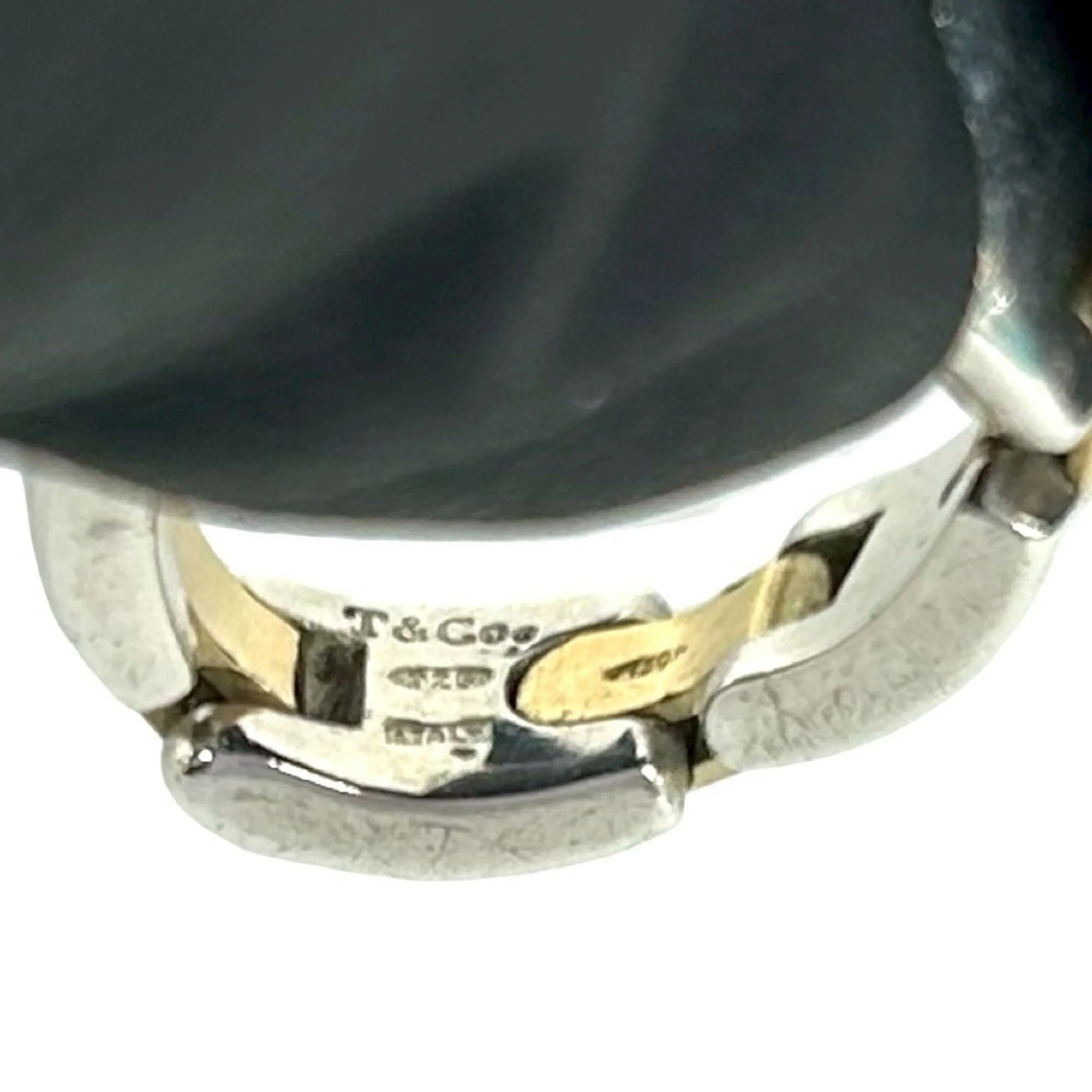 Ring Sterling Silver and 18K Yellow Gold - Image 3