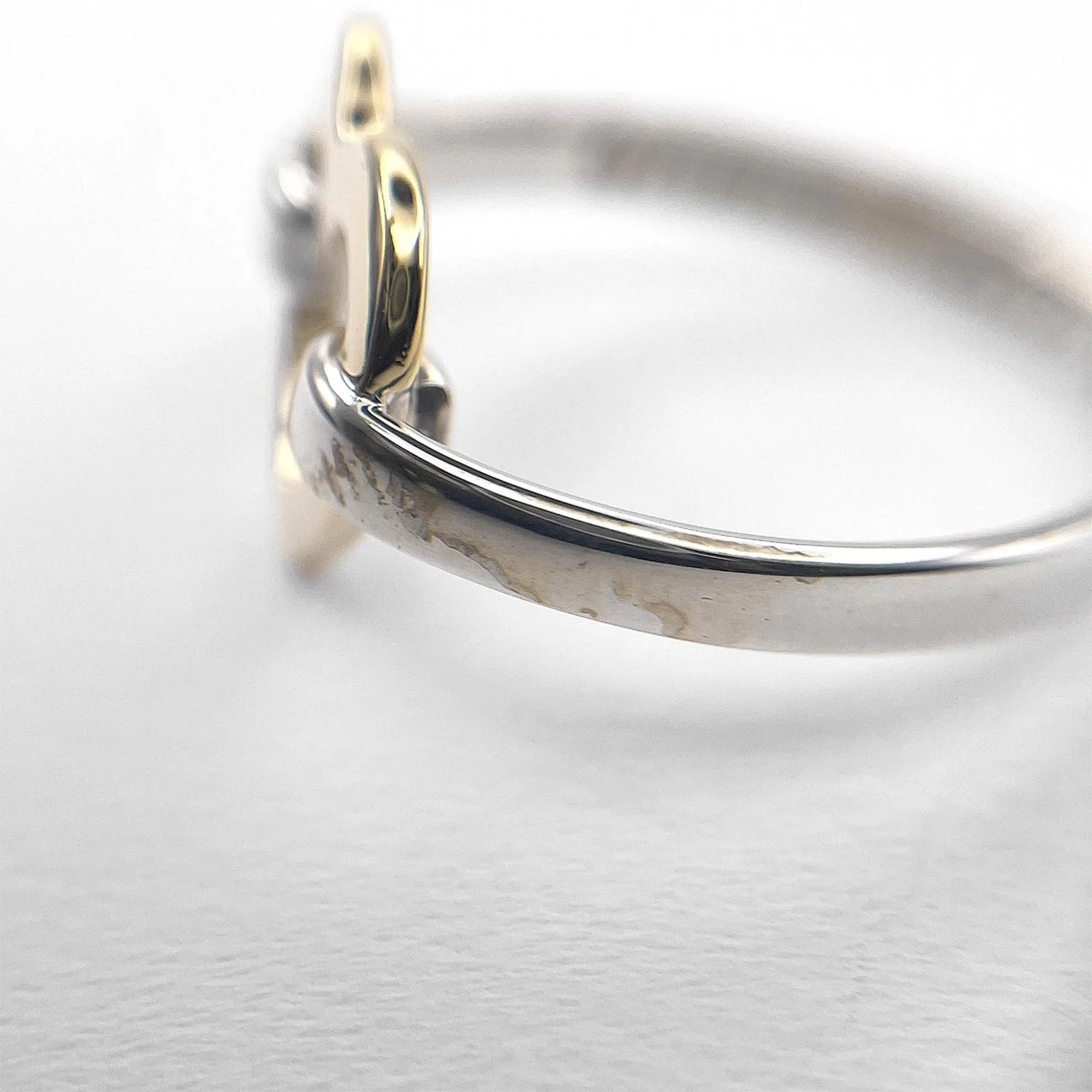 Ring Sterling Silver and 18K Yellow Gold - Image 6
