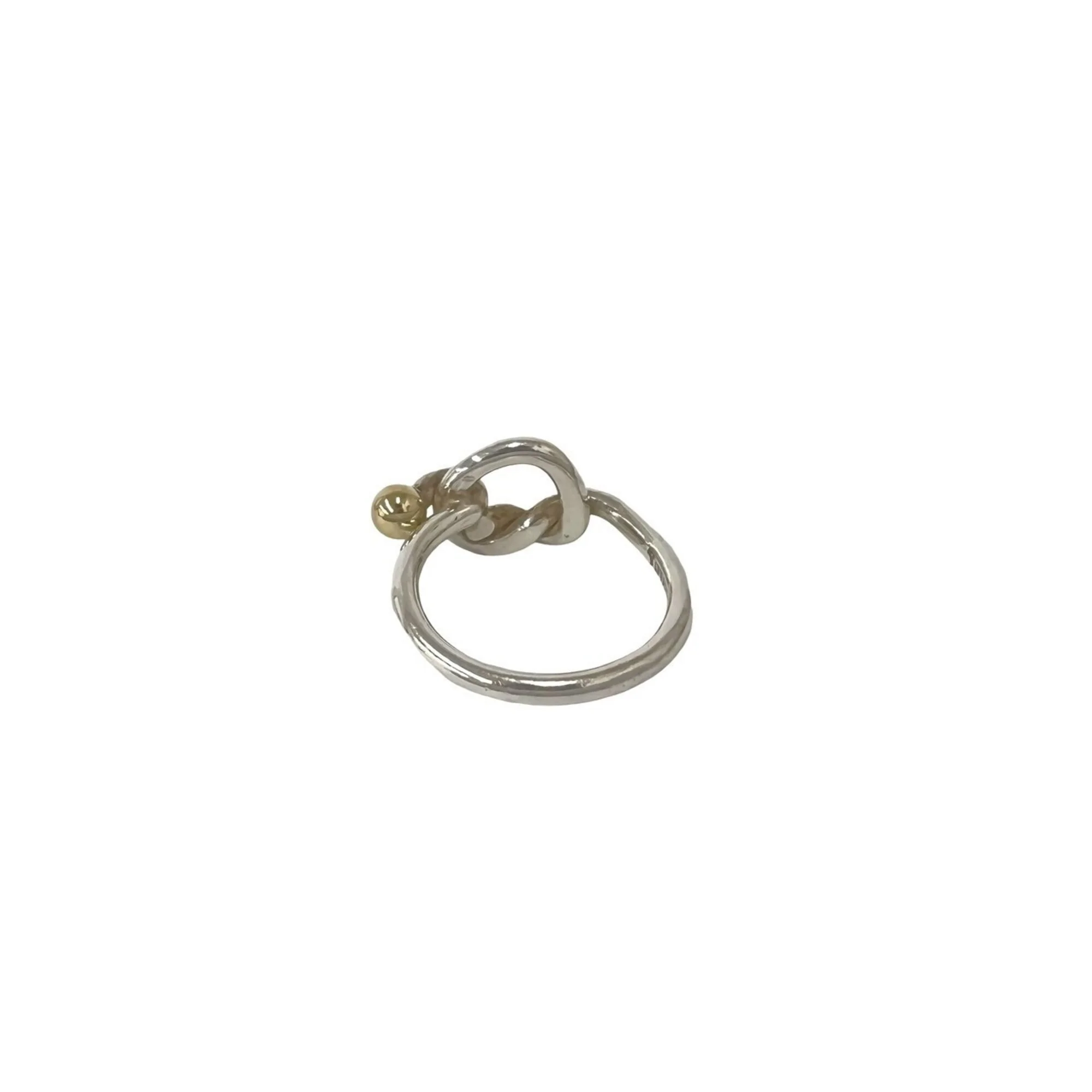Ring Sterling Silver and 18K Yellow Gold - Image 6