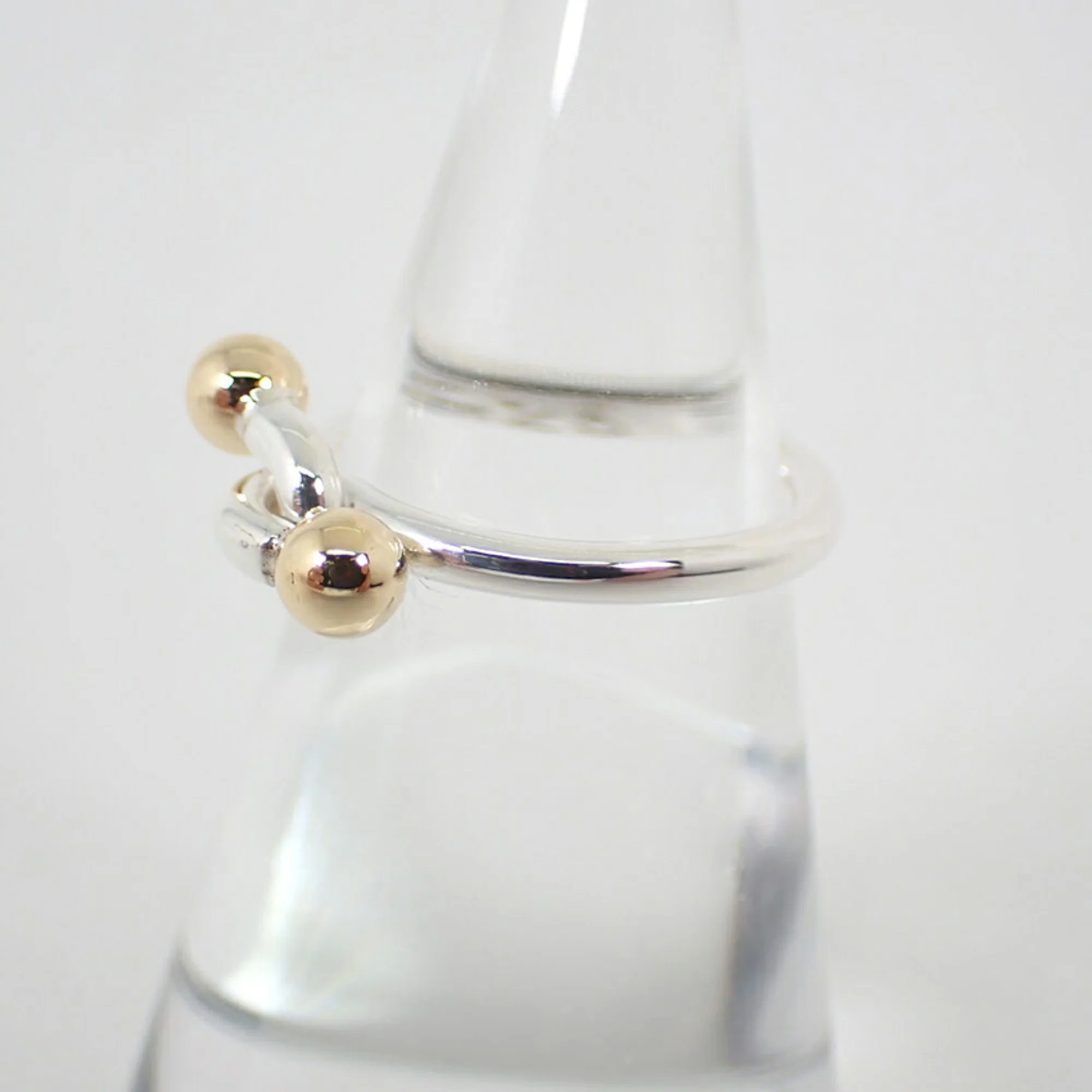 Ring Sterling Silver and 18K Yellow Gold - Image 4