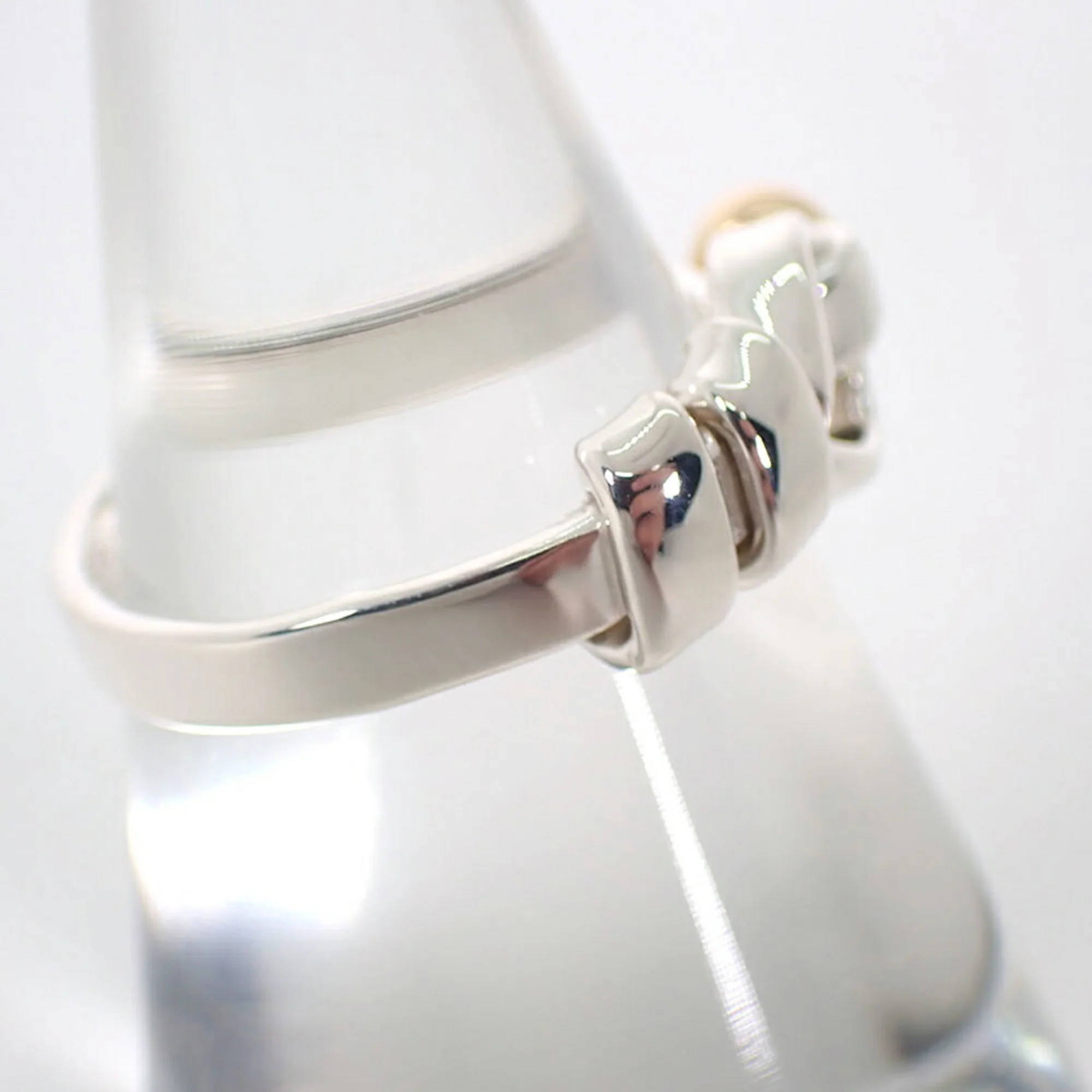 Ring Sterling Silver and 18K Yellow Gold - Image 3