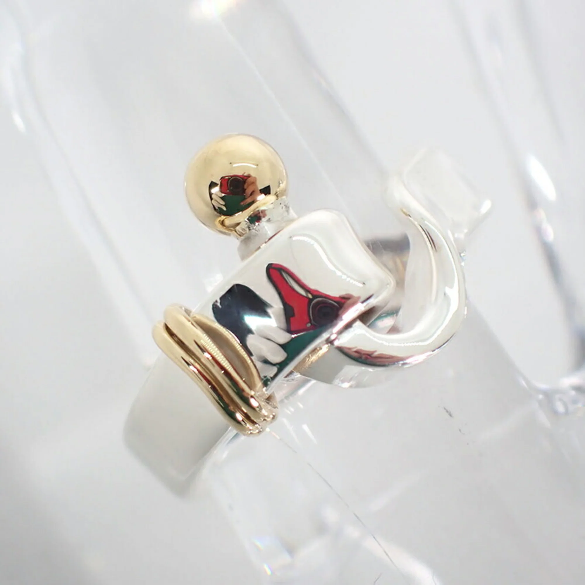 Ring Sterling Silver and 18K Yellow Gold - Image 5
