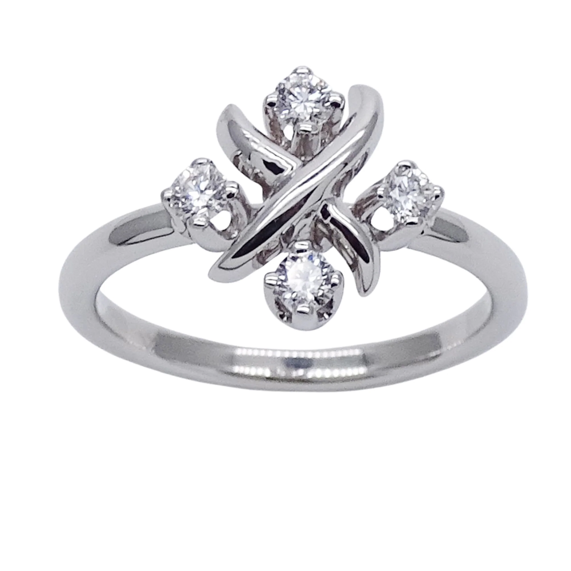 Ring Sterling Silver with Diamond - Image 2