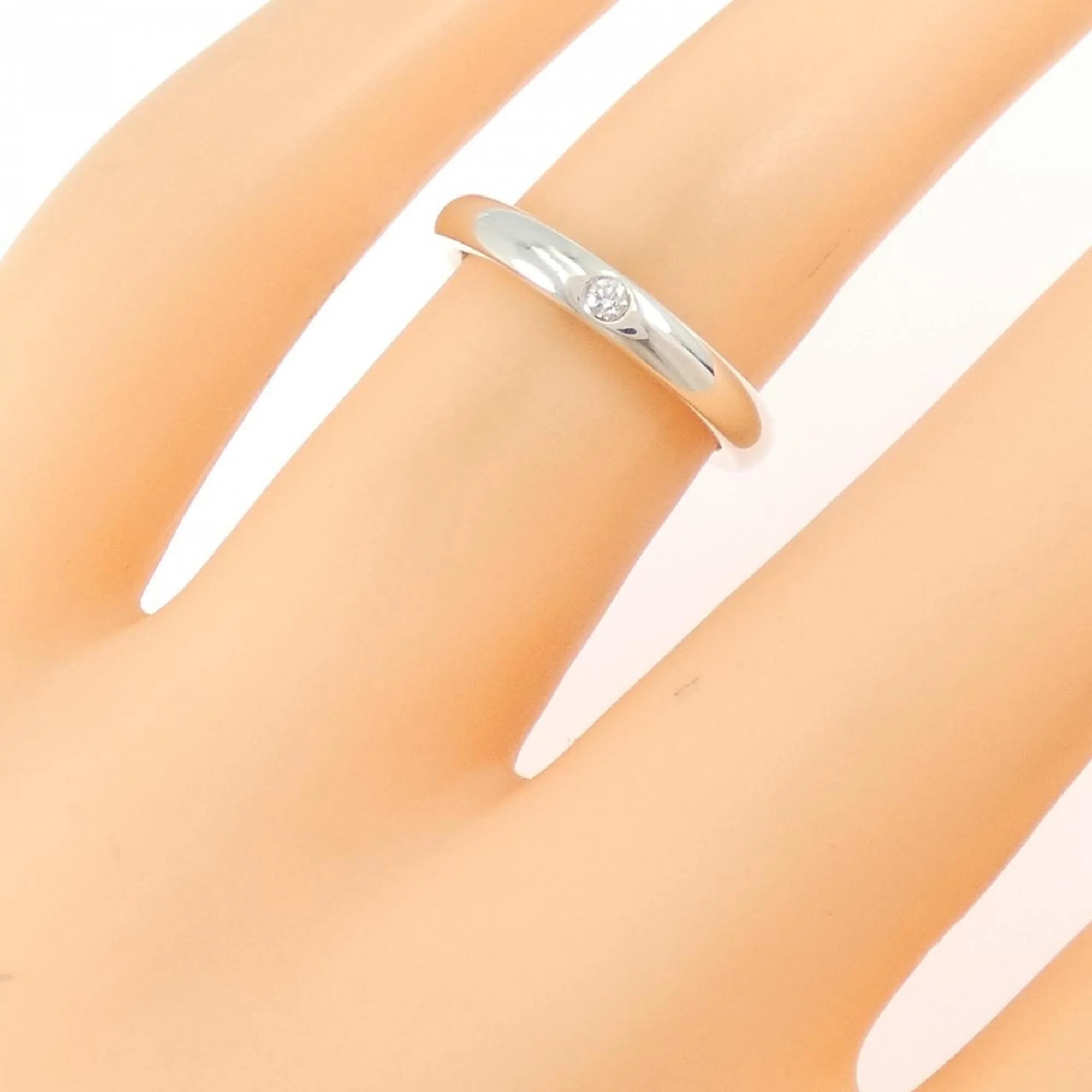 Ring Sterling Silver with Diamond - Image 5