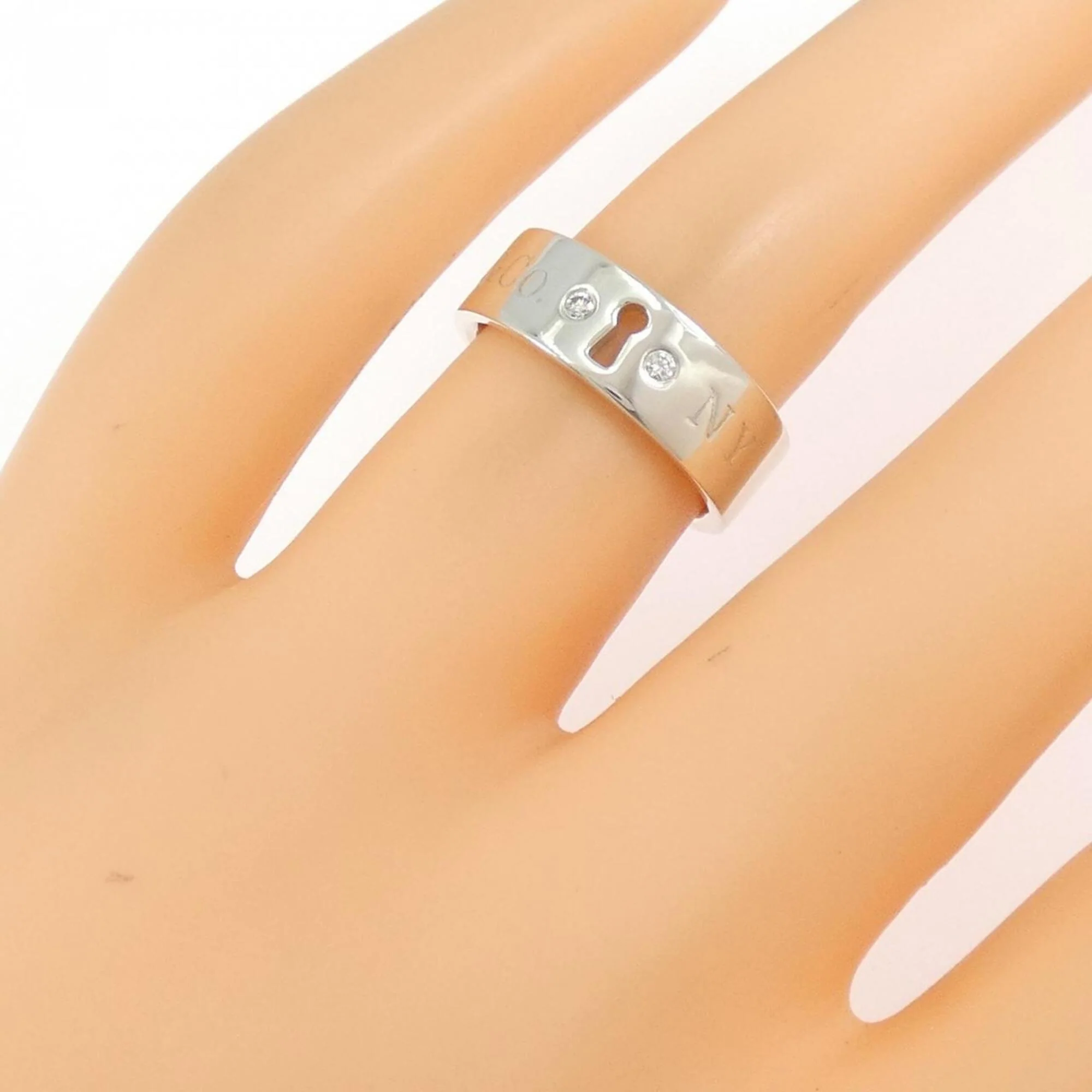 Ring Sterling Silver With Diamond - Image 5