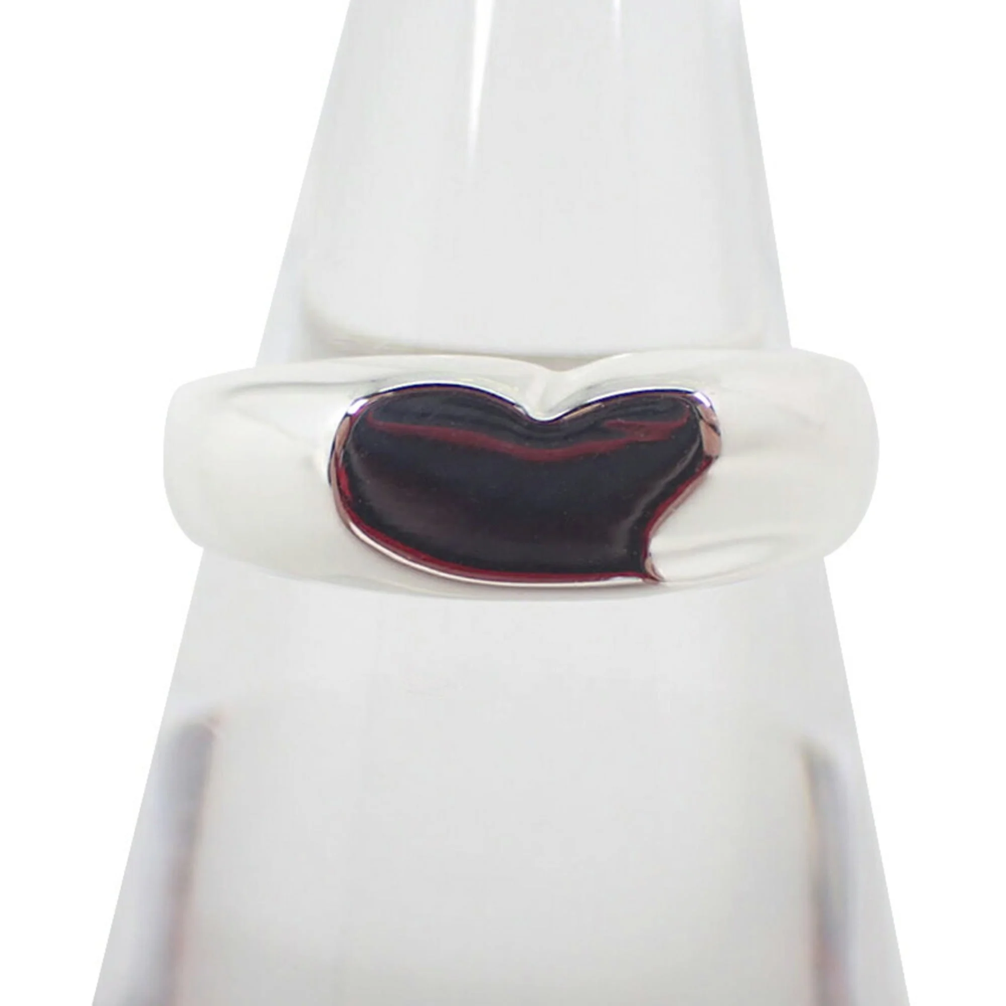 Signet Heart Ring Sterling Silver