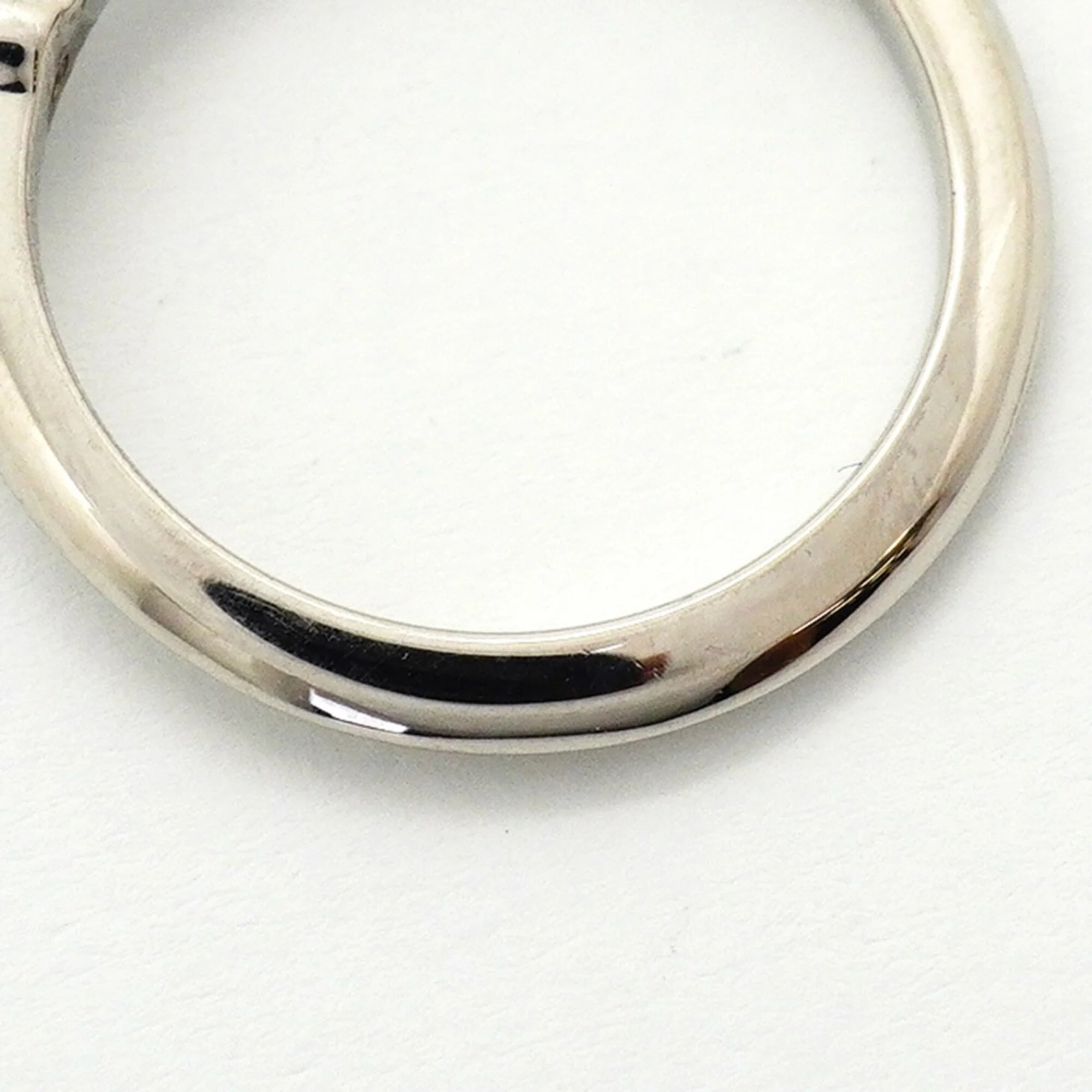 Solitaire Ring Platinum with Diamond - Image 8