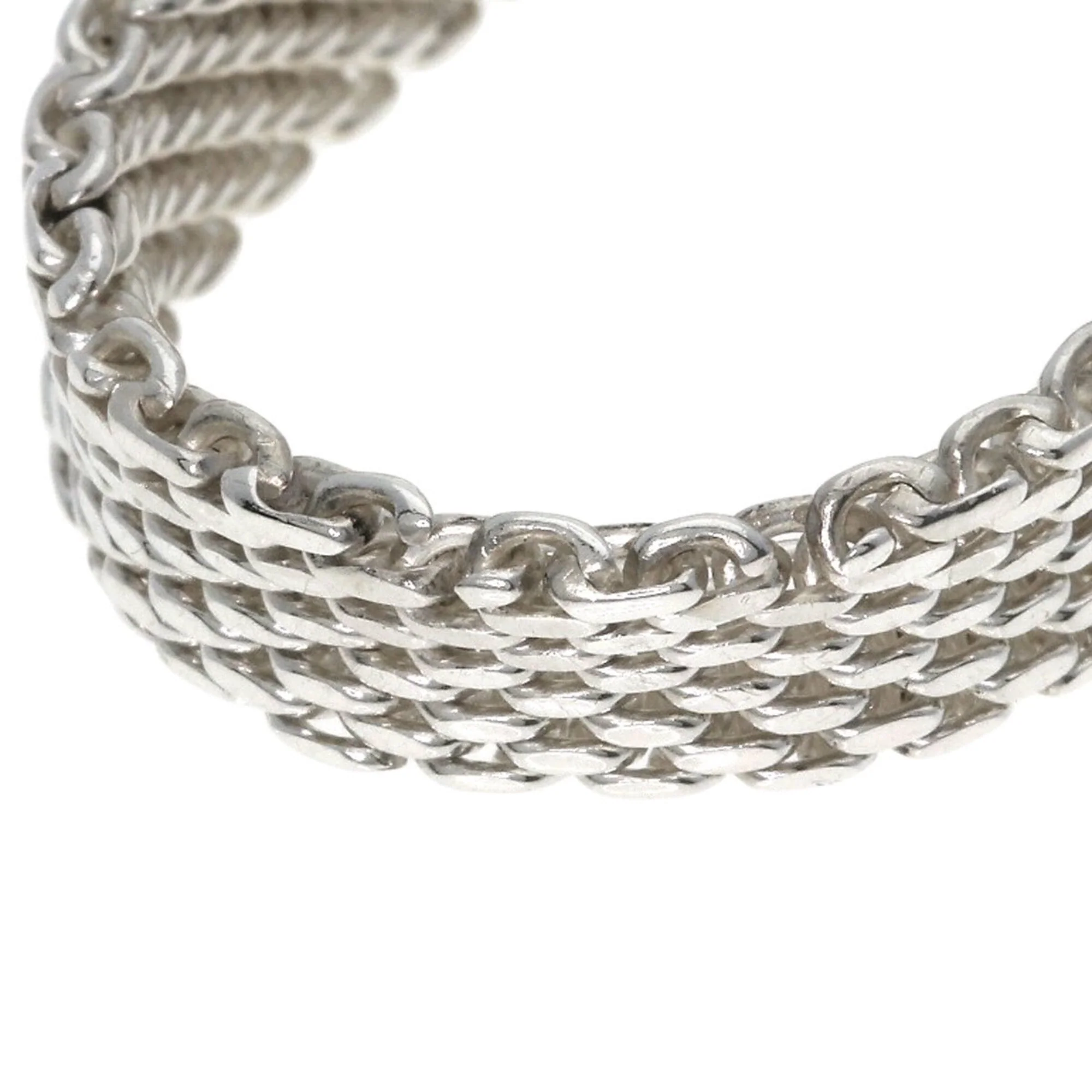 Somerset Heart Mesh Ring Sterling Silver - Image 7
