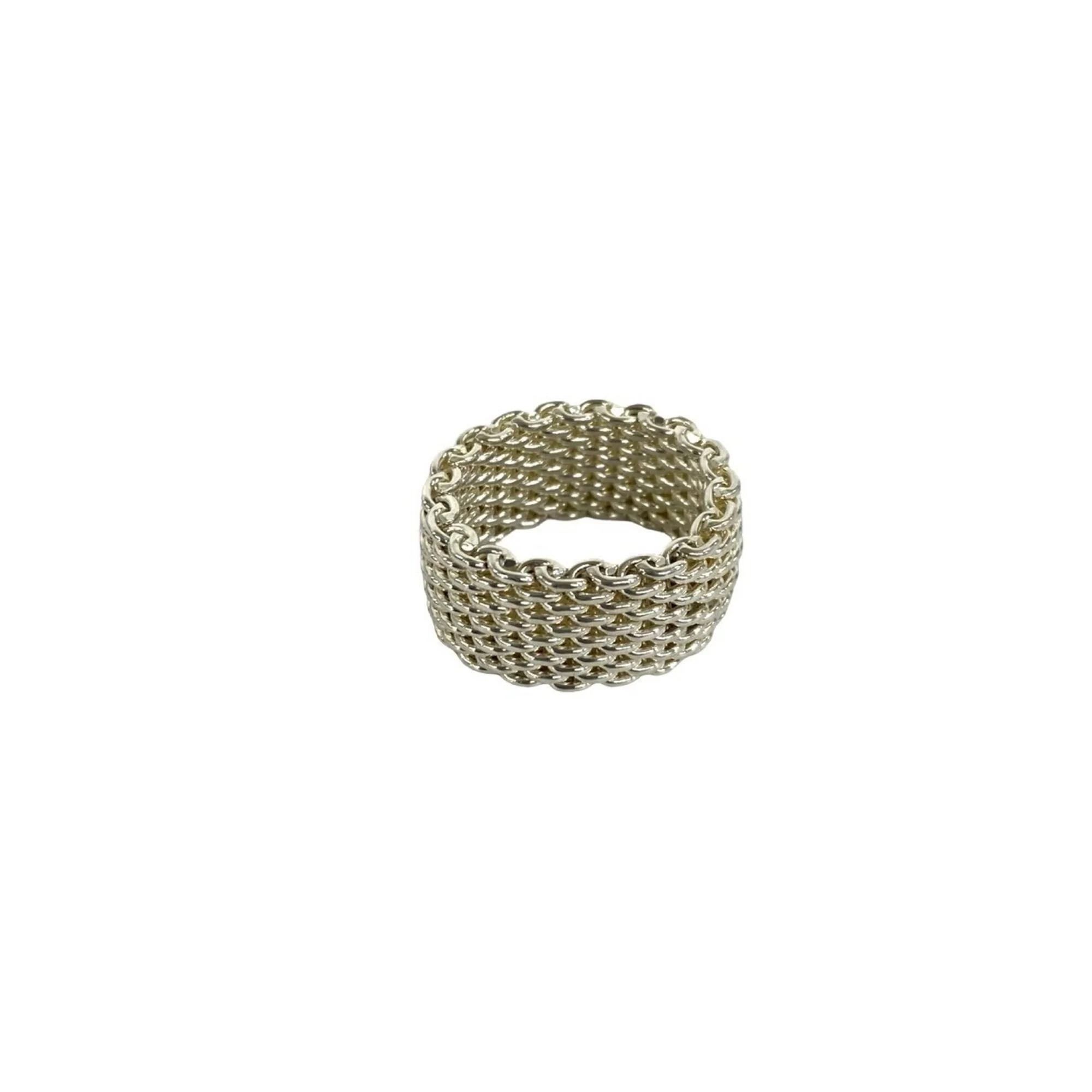 Somerset Mesh Ring Sterling Silver - Image 4