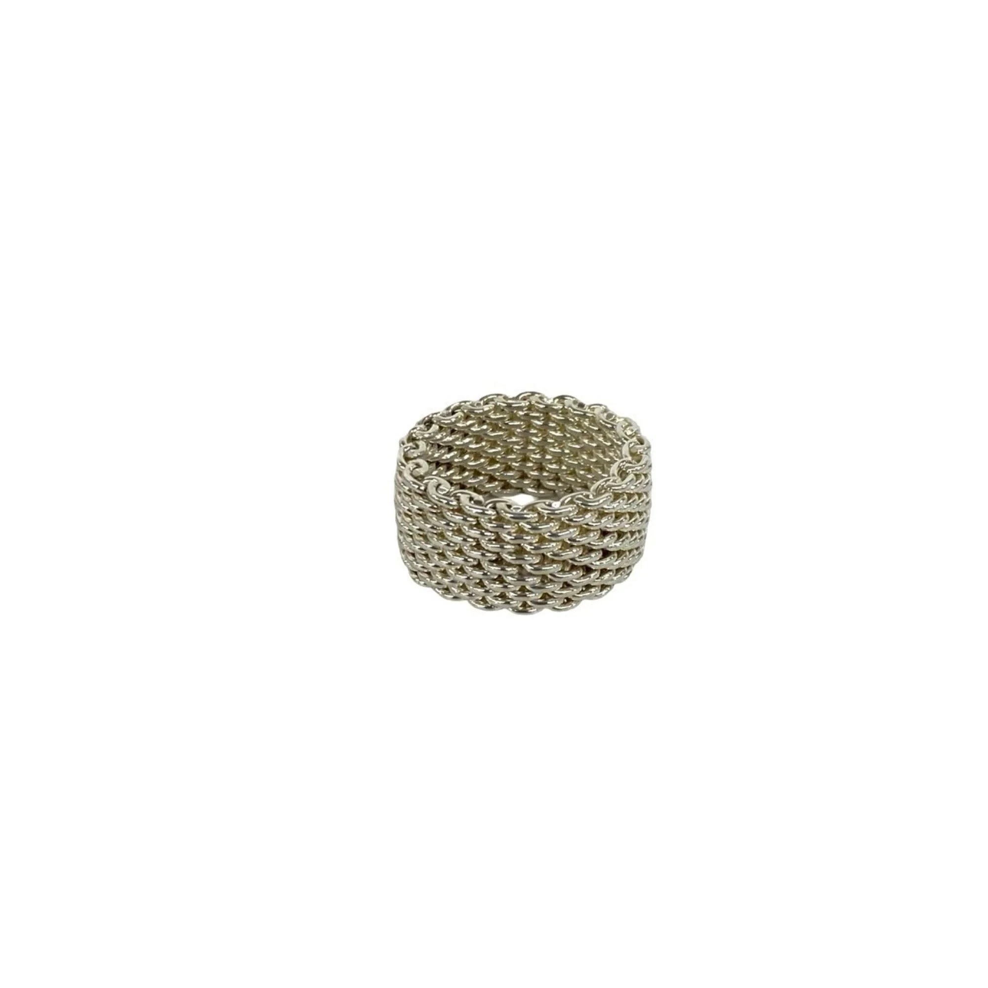 Somerset Mesh Ring Sterling Silver - Image 5