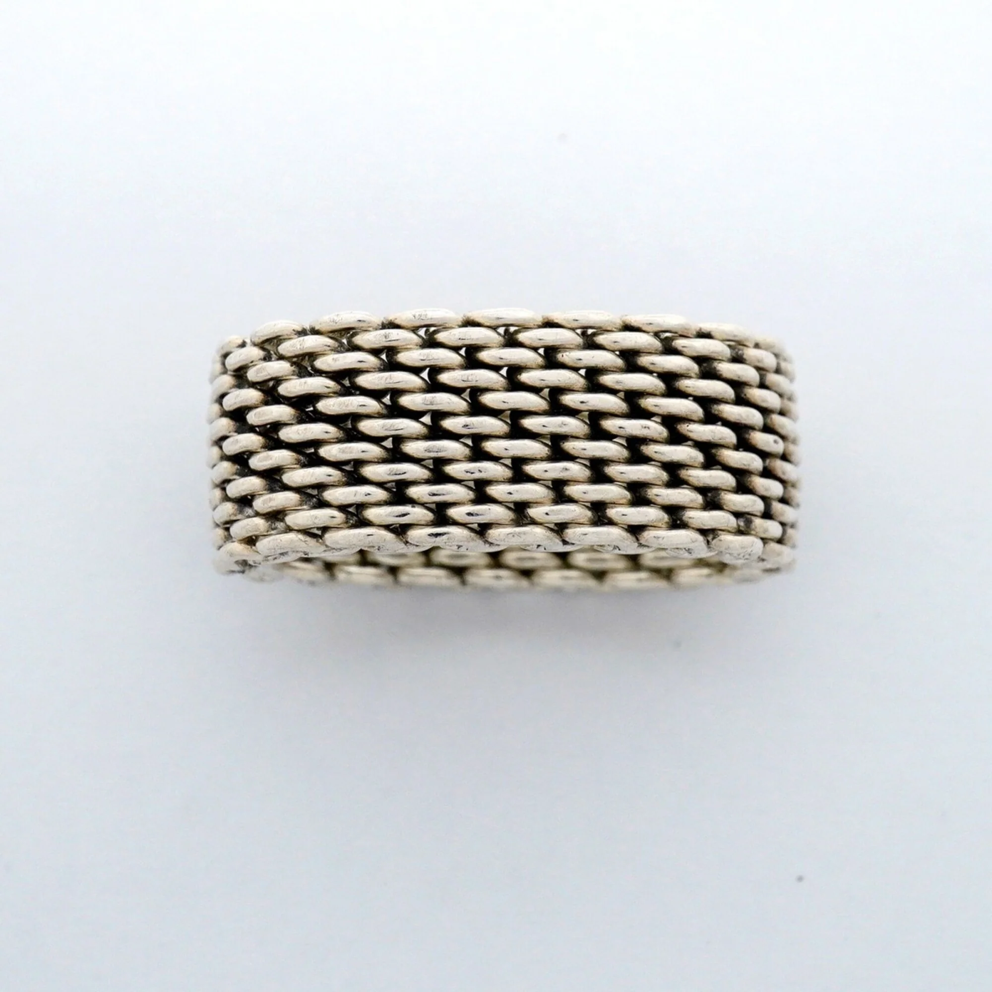 Somerset Mesh Ring Sterling Silver - Image 2