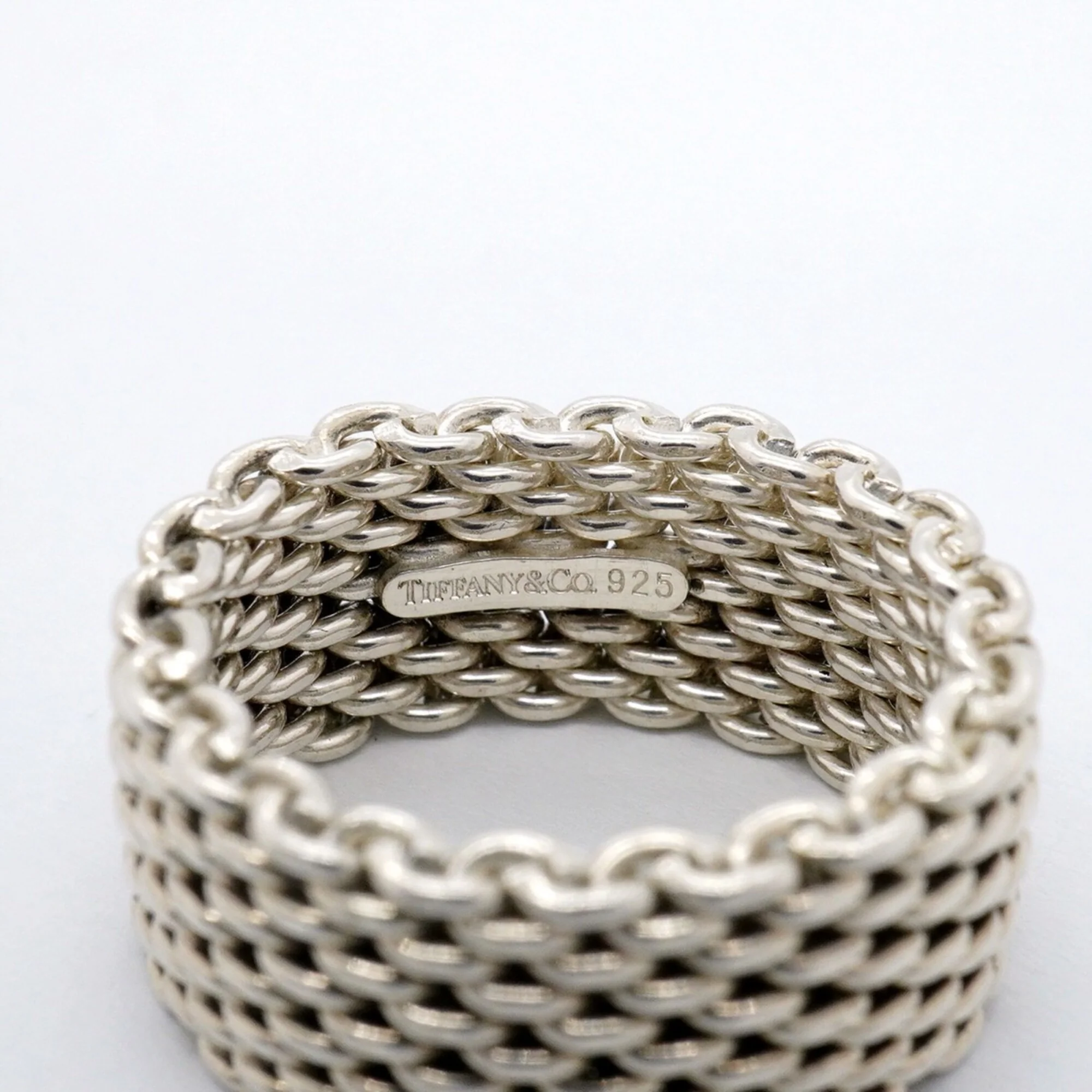 Somerset Mesh Ring Sterling Silver - Image 4