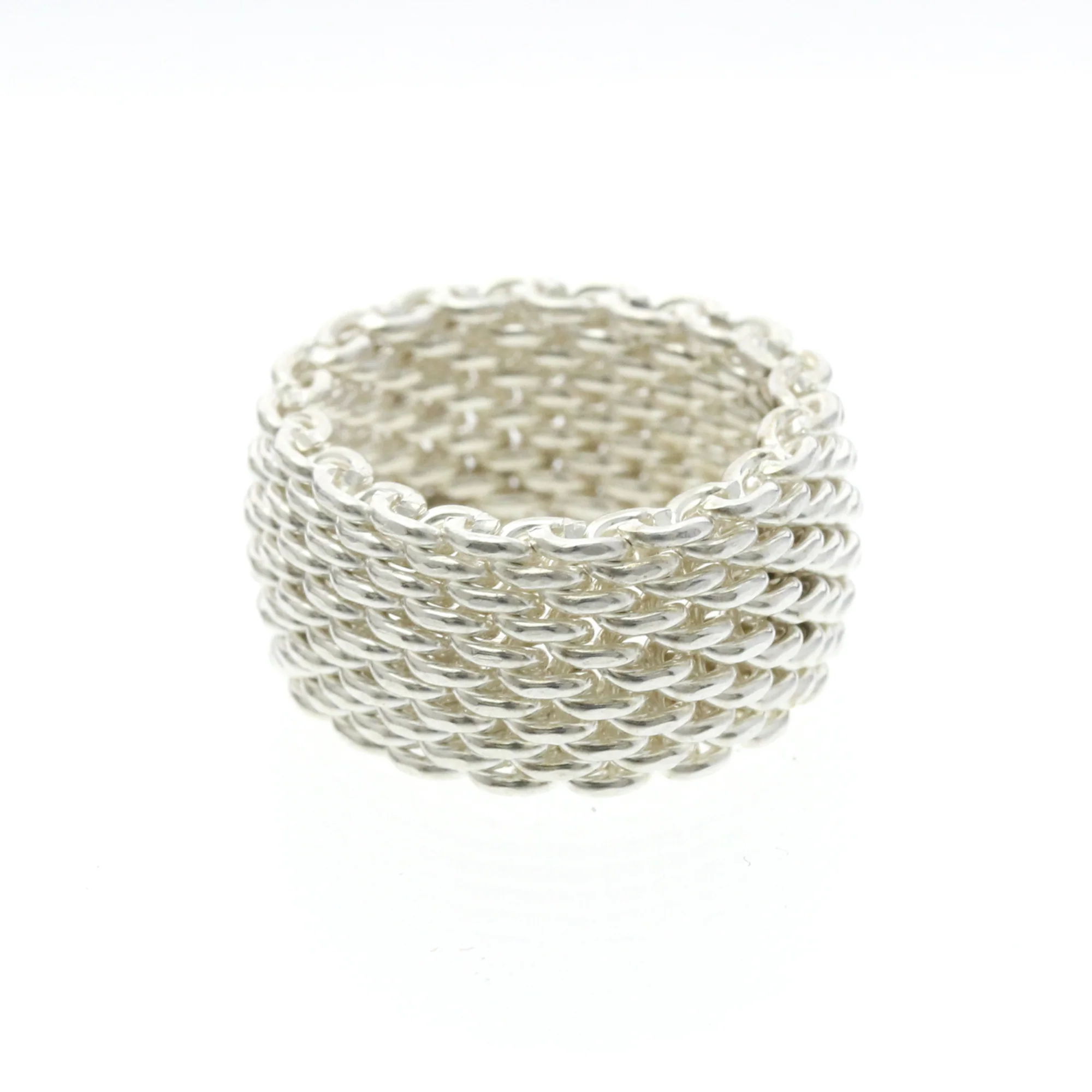 Somerset Mesh Ring Sterling Silver - Image 2