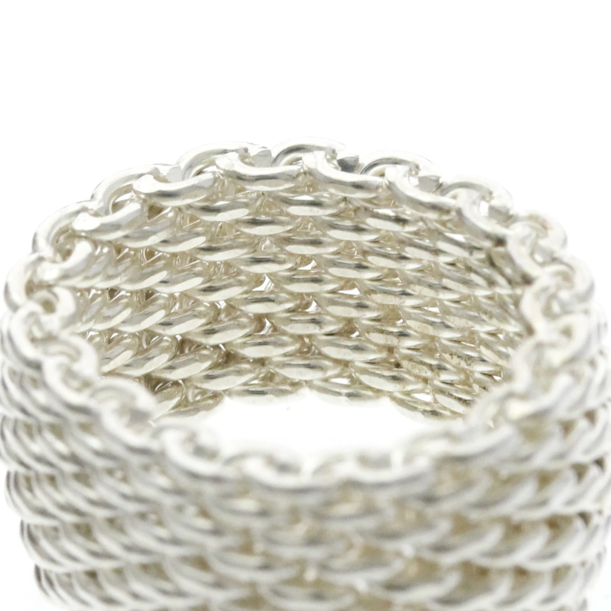 Somerset Mesh Ring Sterling Silver - Image 6