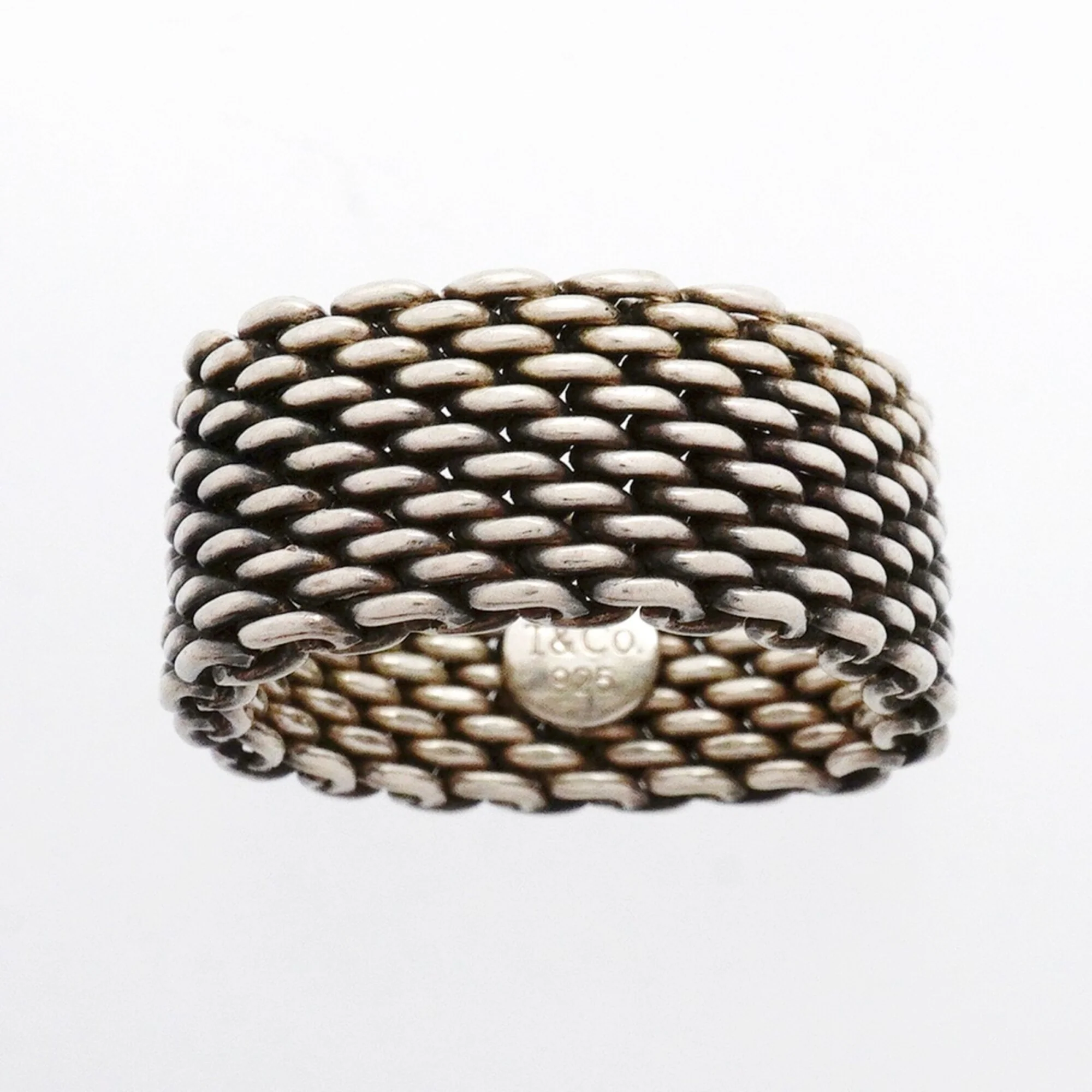 Somerset Mesh Ring Sterling Silver - Image 2