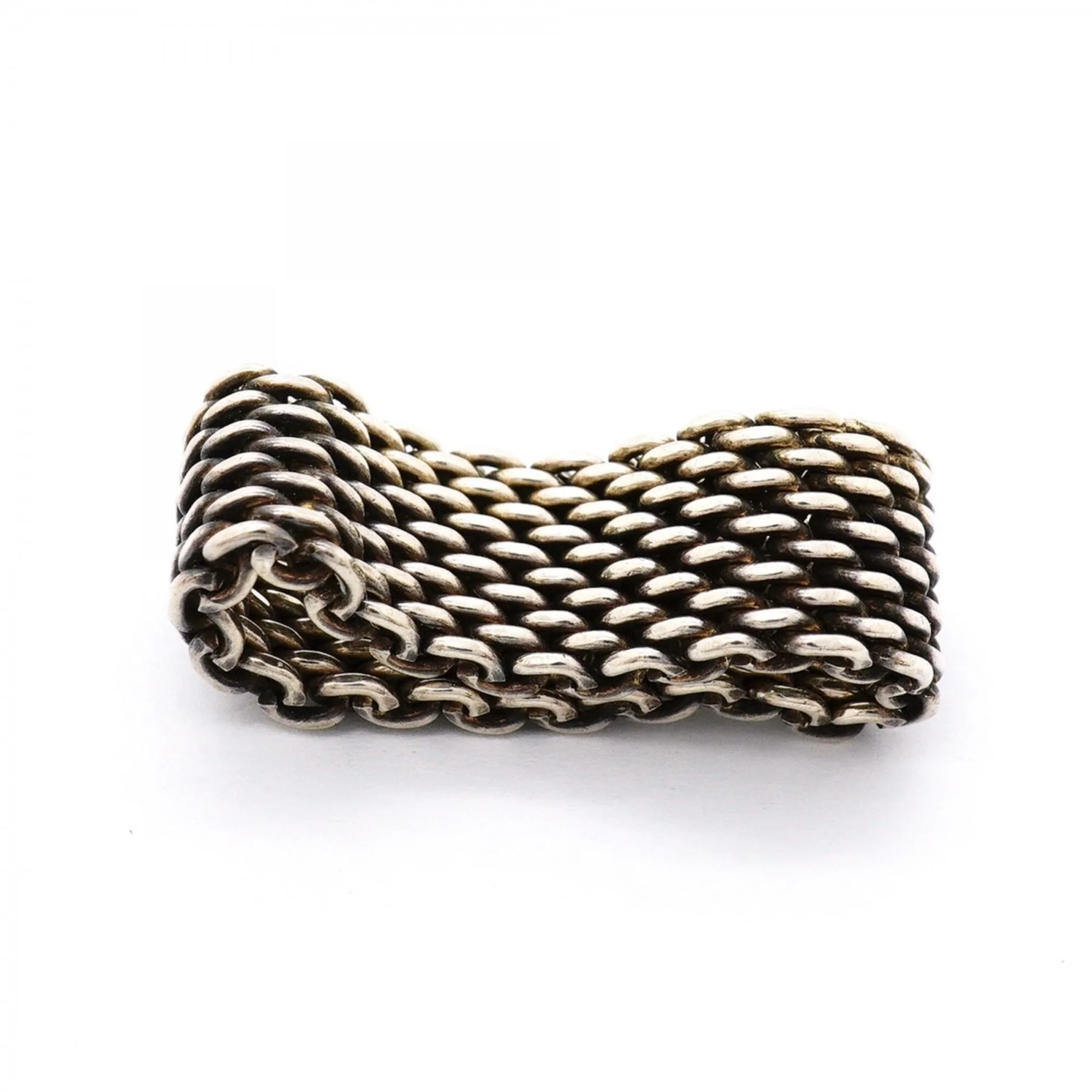 Somerset Mesh Ring Sterling Silver - Image 8