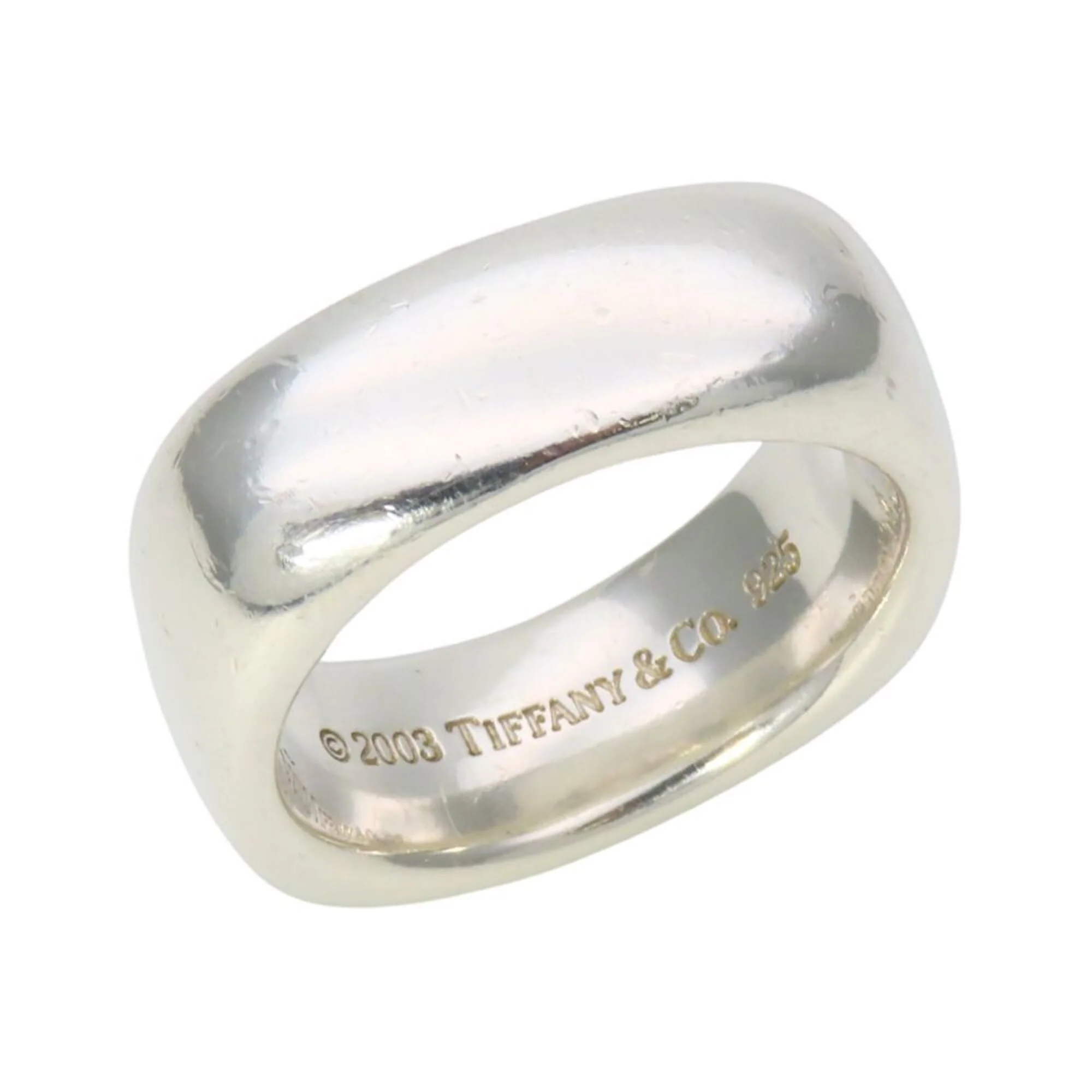 Square Cushion Ring Sterling Silver - Image 2