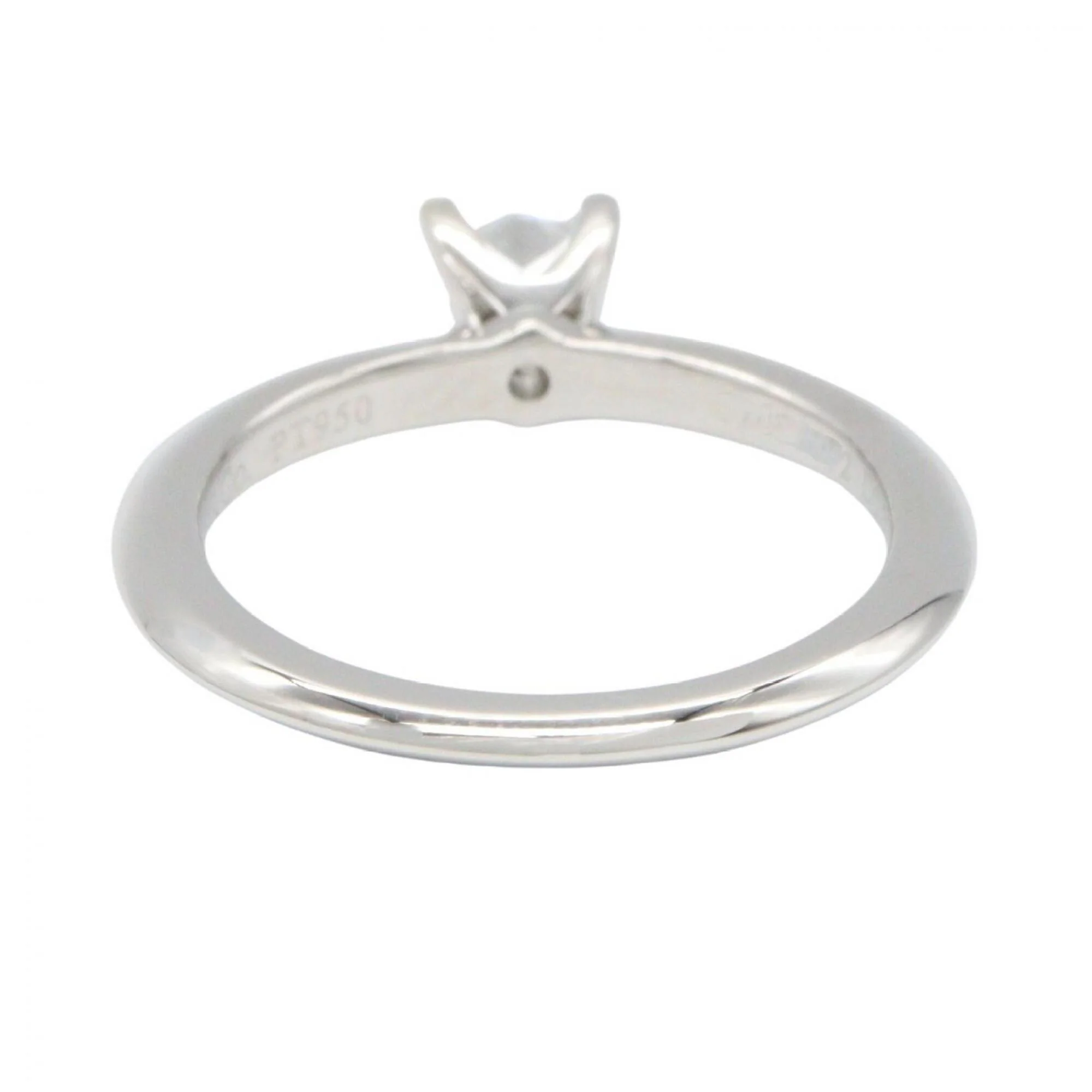 Square Princess Ring Platinum with Diamond - Image 3