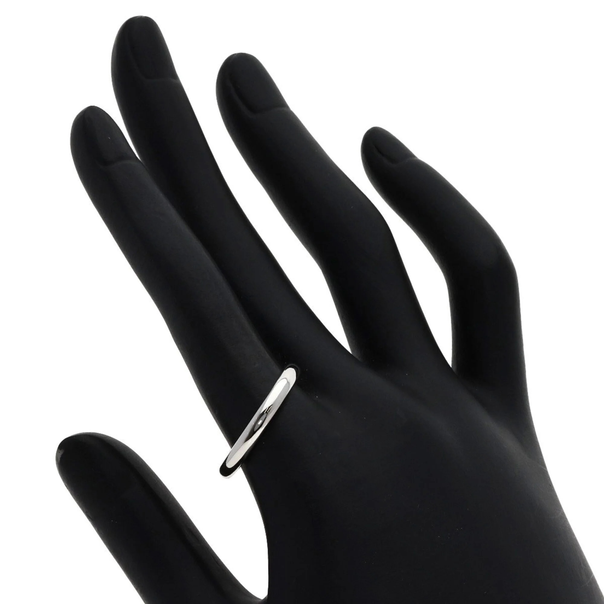 Stacking Band Ring Platinum - Image 7