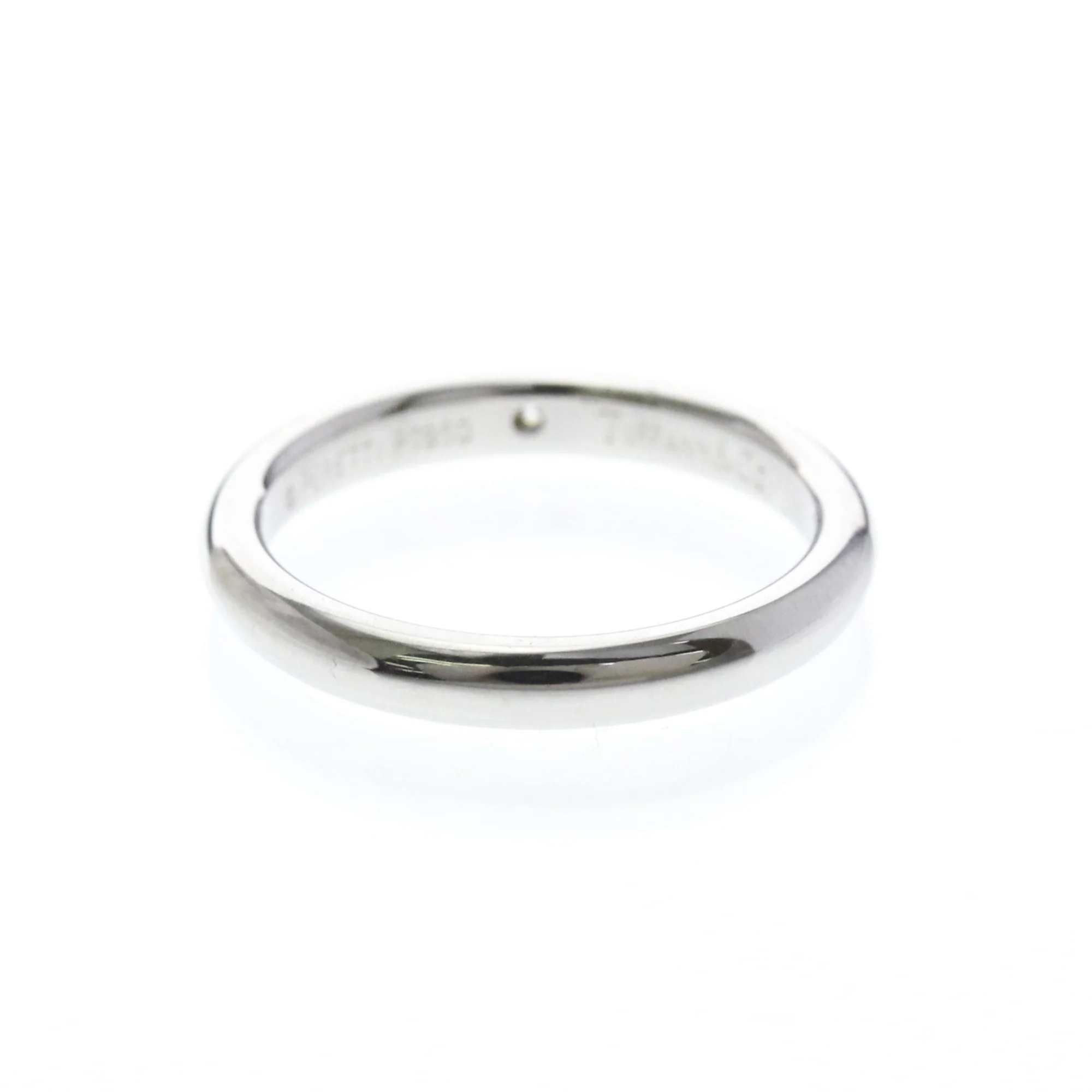 Stacking Ring Platinum with Diamond - Image 3
