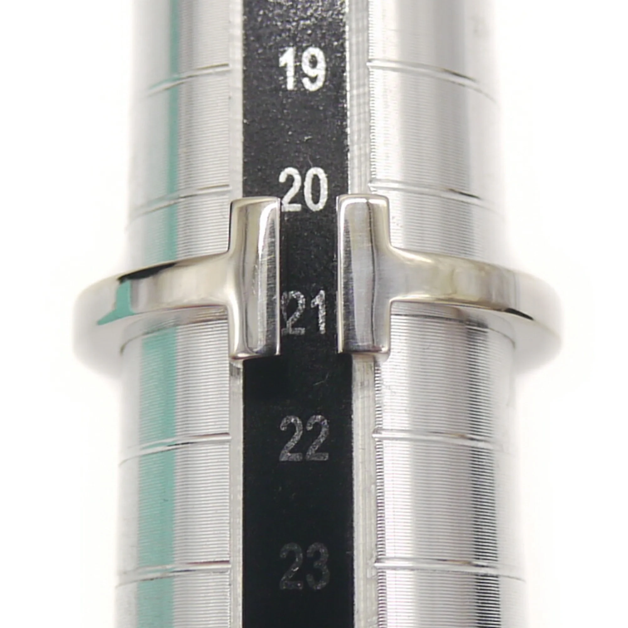T Square Ring 18K White Gold - Image 5