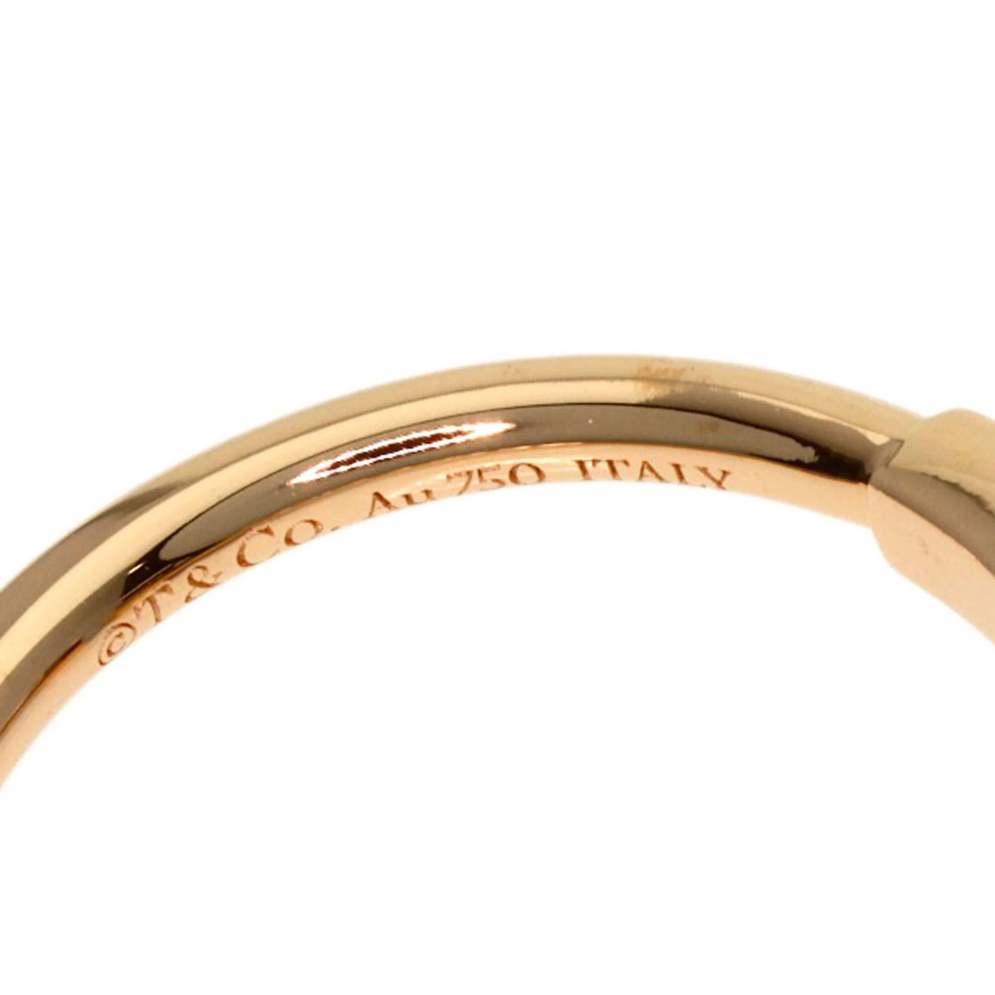 T Wire Ring 18K Rose Gold - Image 5