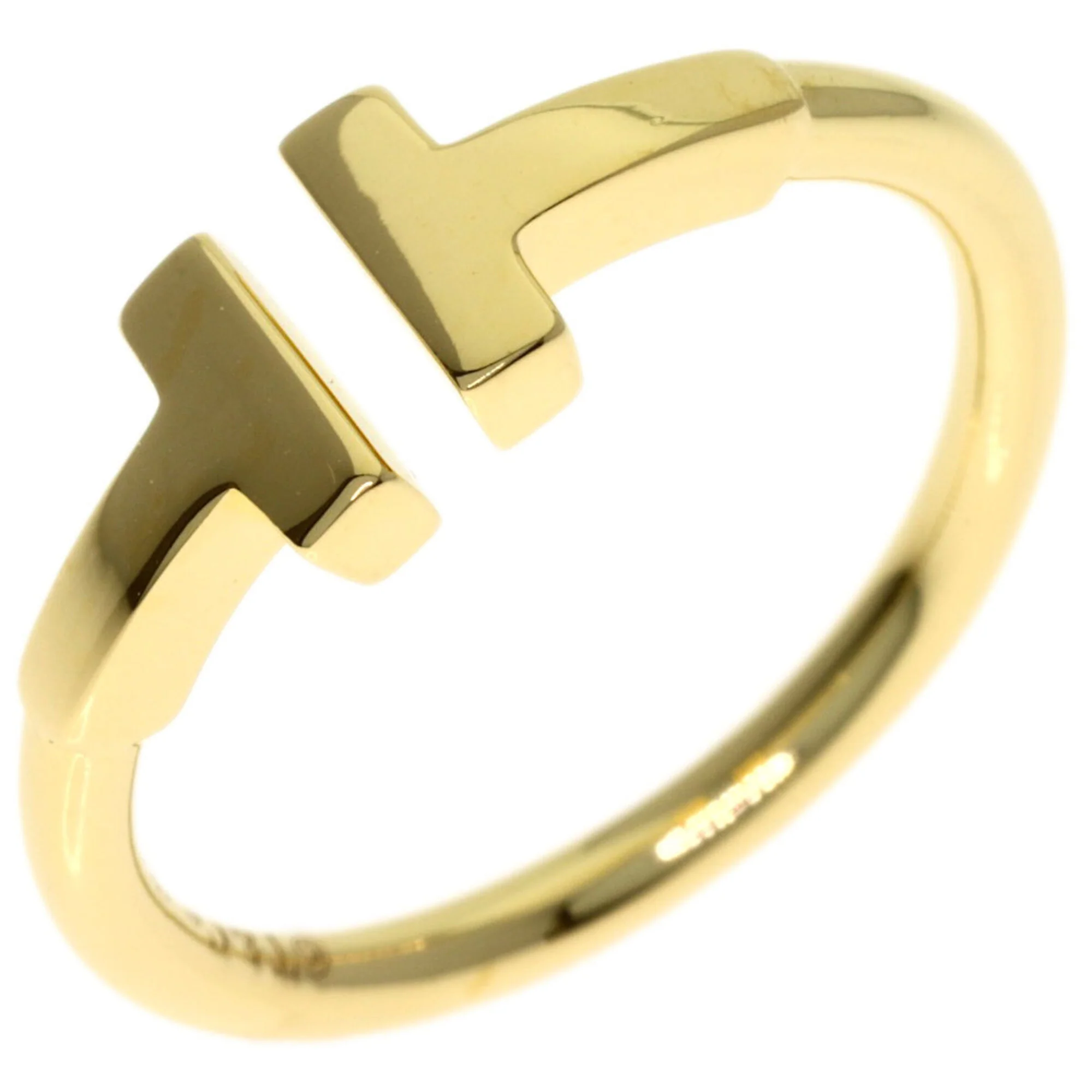 T Wire Ring 18K Yellow Gold - Image 2