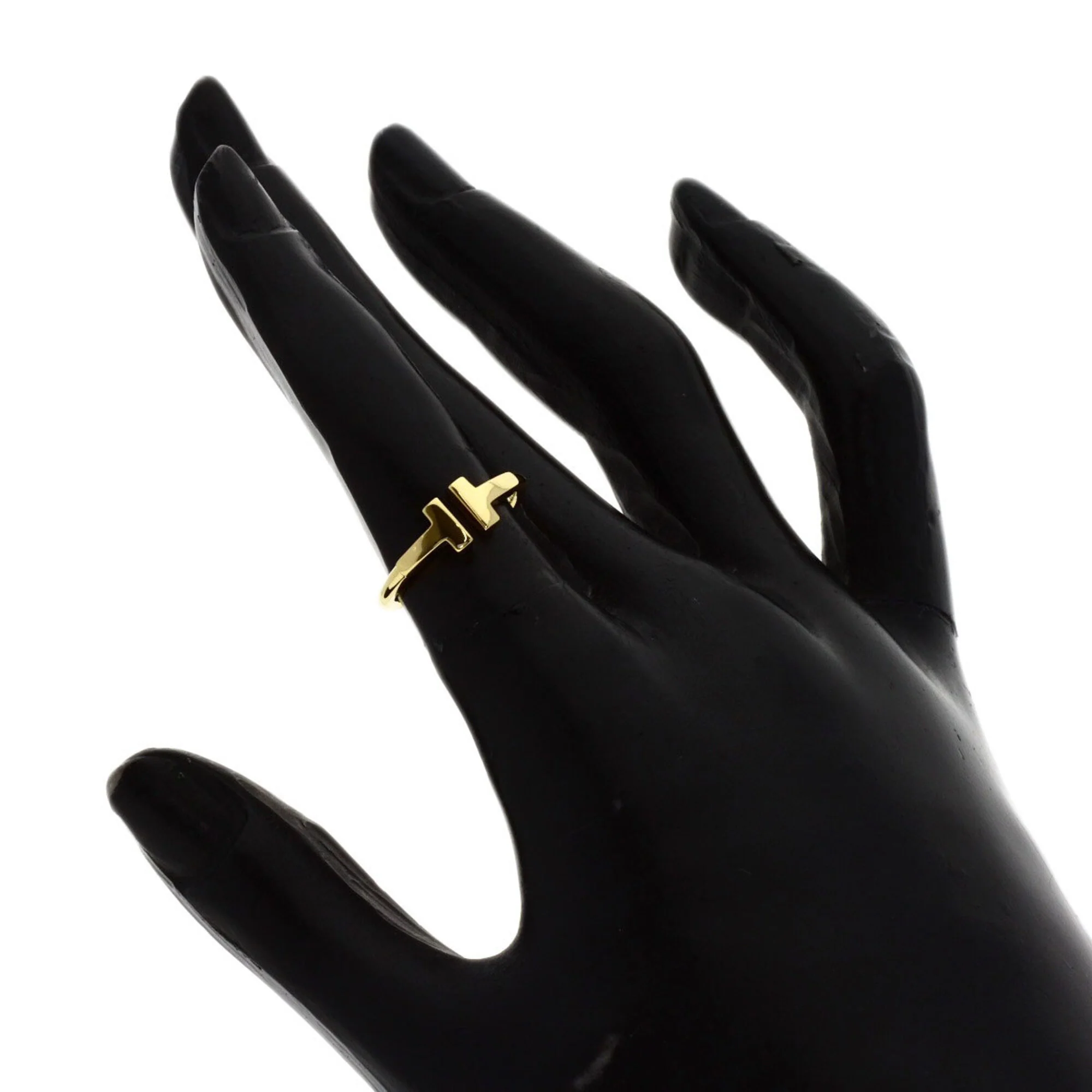 T Wire Ring 18K Yellow Gold - Image 6
