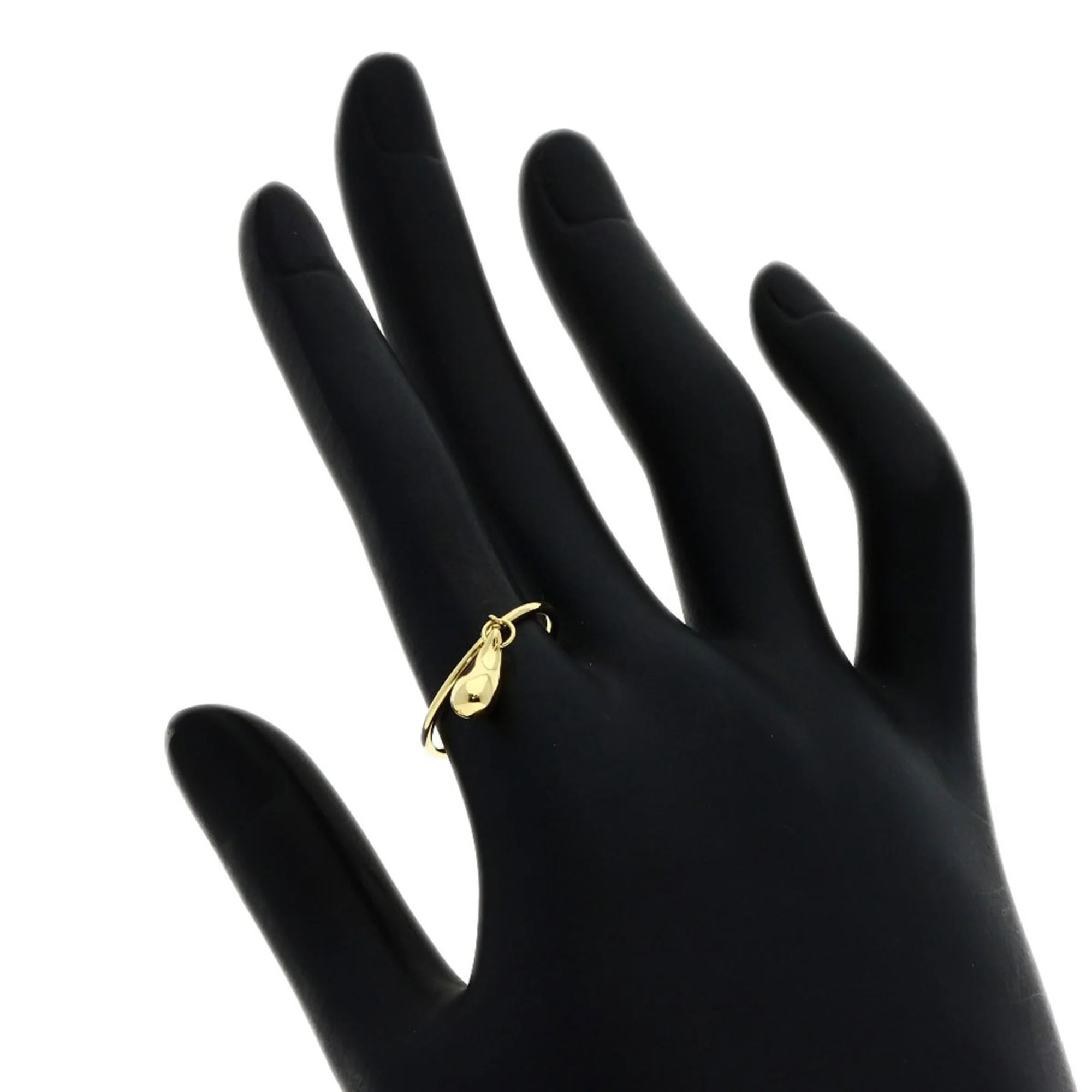 Teardrop Ring 18K Yellow Gold - Image 6