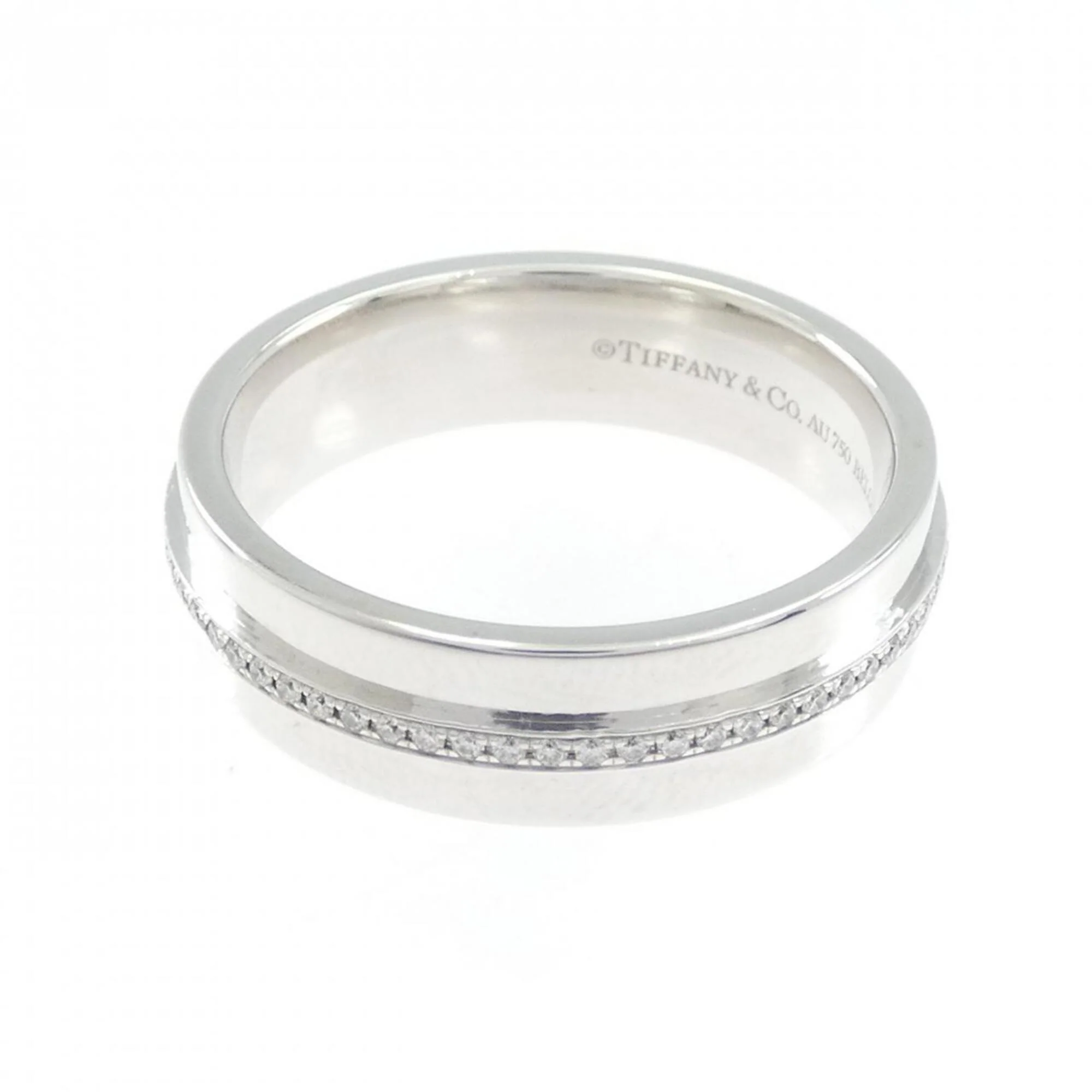 Toe Ring 18K White Gold with Diamond - Image 3