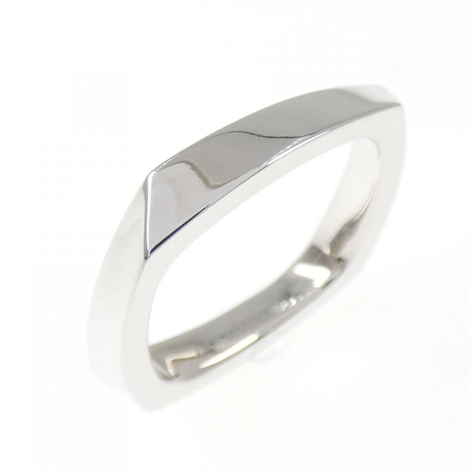 Torque Ring 18K White Gold