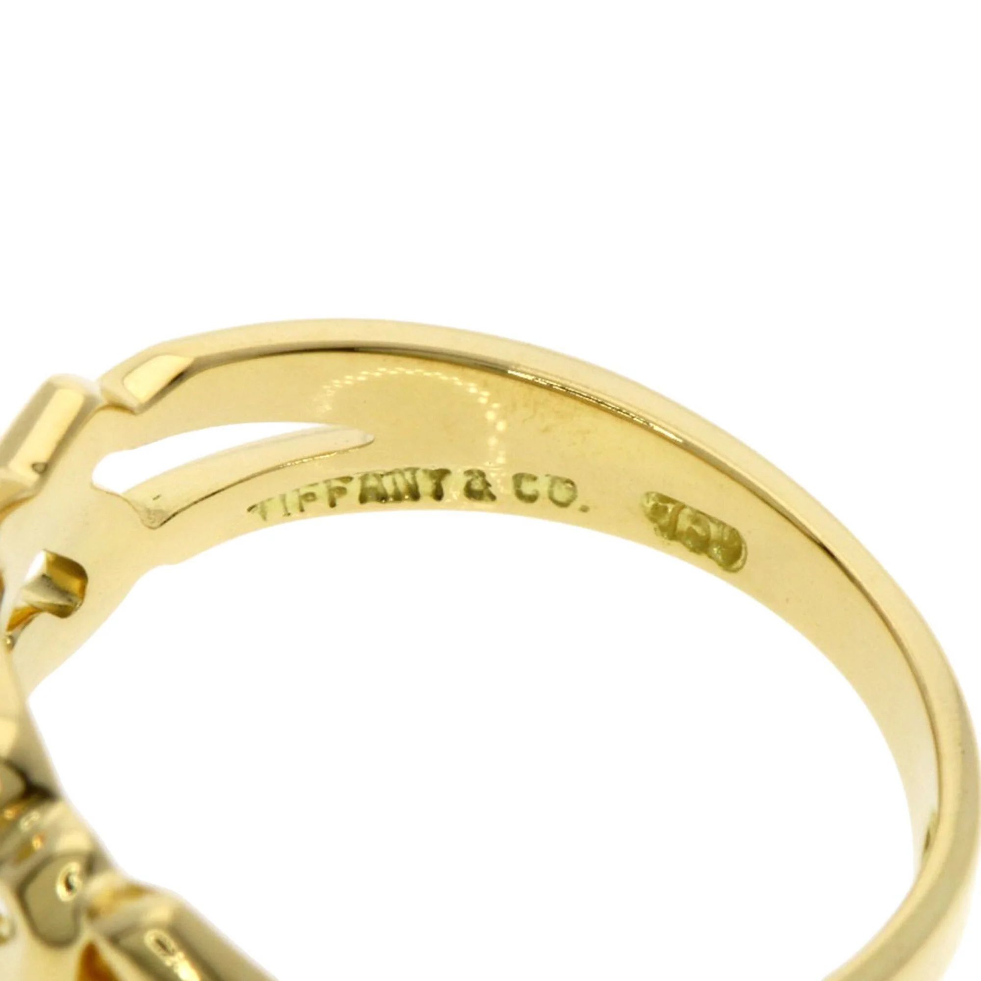 Triple Loving Heart Ring 18K Yellow Gold - Image 5