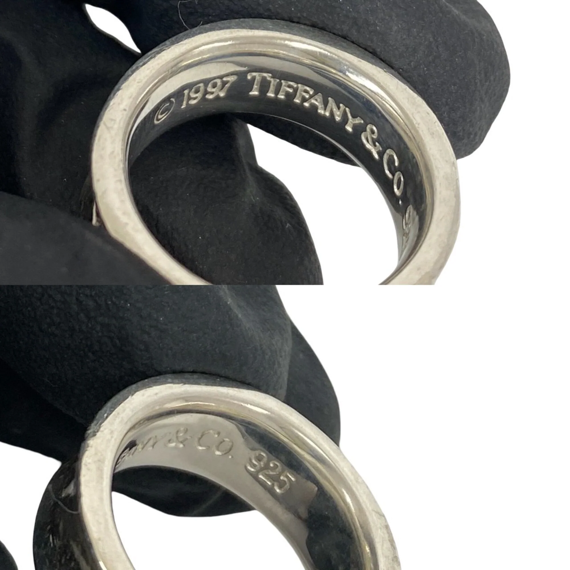 Vintage Band Ring Sterling Silver - Image 3