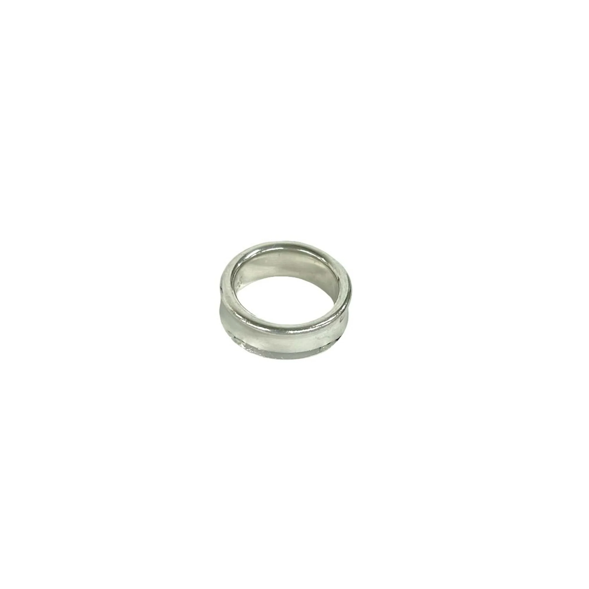 Vintage Band Ring Sterling Silver - Image 6