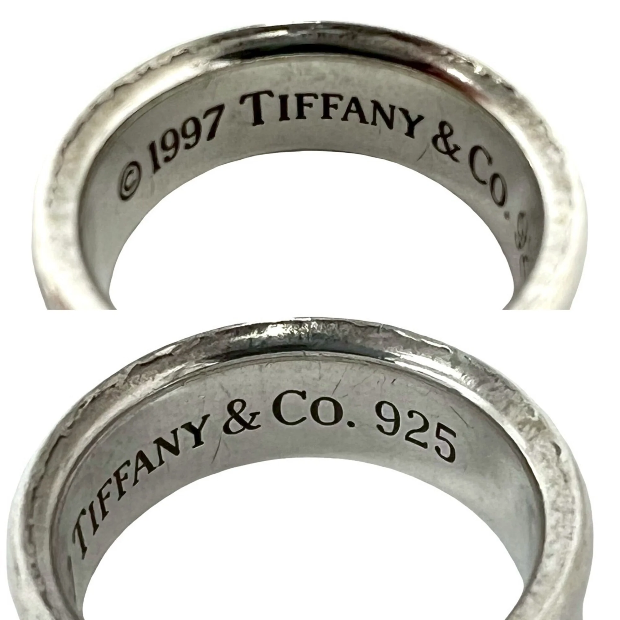 Vintage Narrow Ring Sterling Silver - Image 3