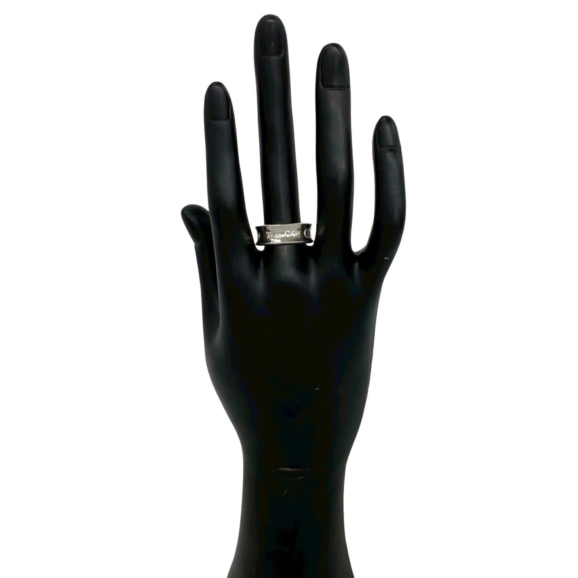 Vintage Narrow Ring Sterling Silver - Image 2